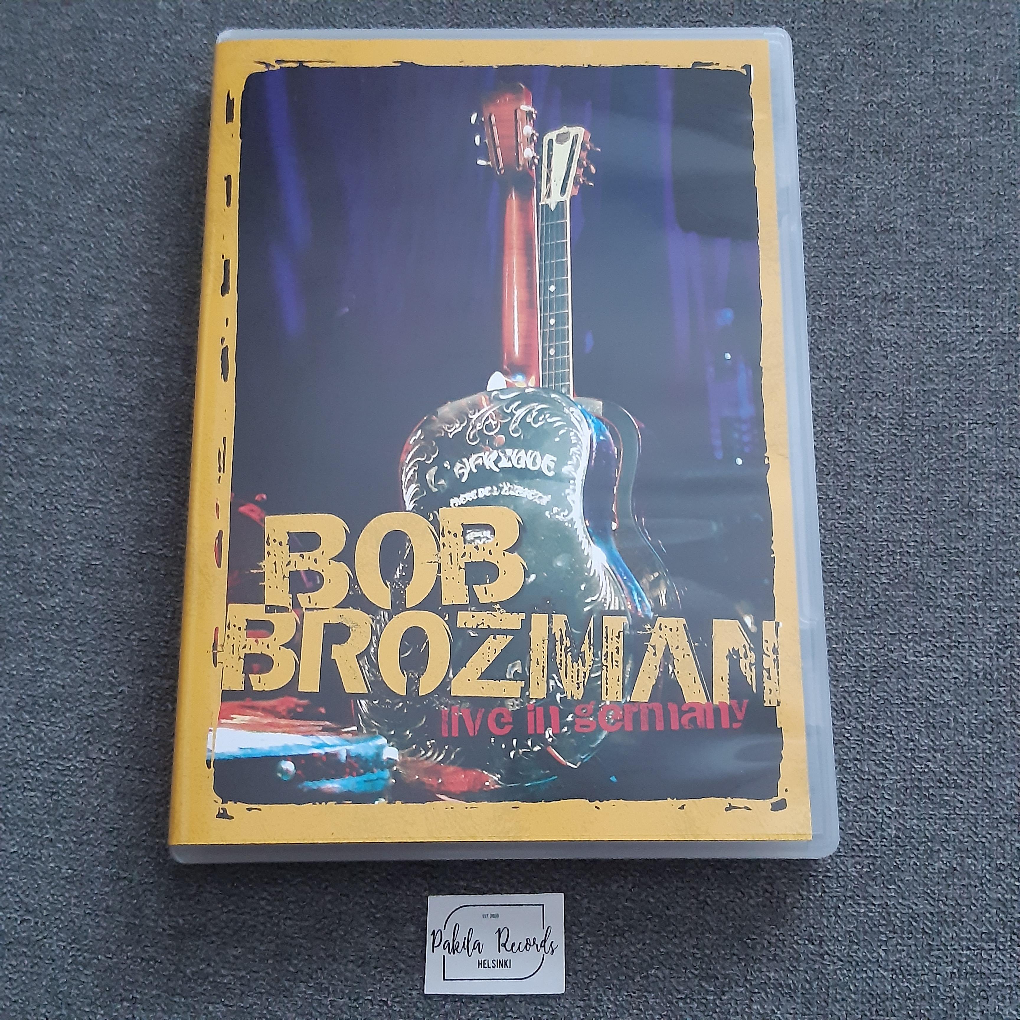 Bob Brozman - Live In Germany - DVD (käytetty)