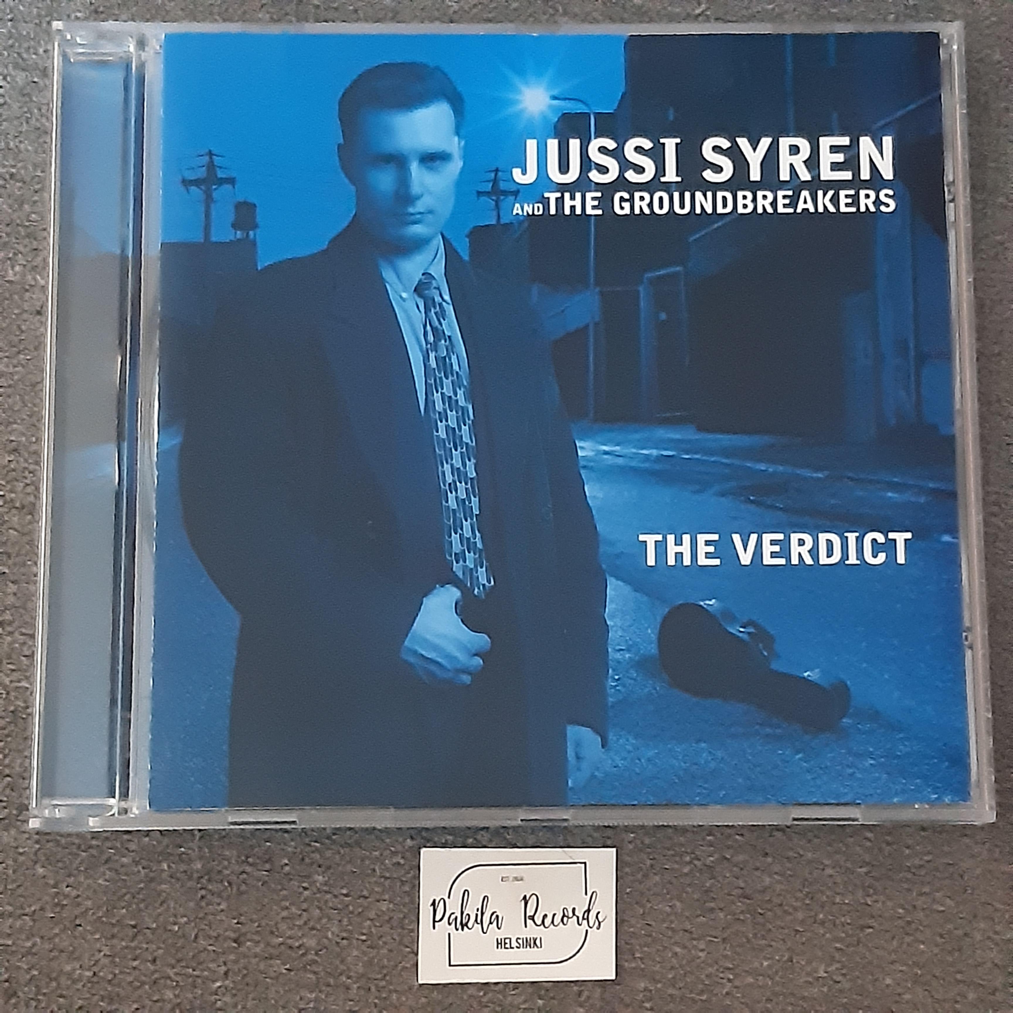 Jussi Syren And The Groundbreakers - The Verdict - CD (käytetty)