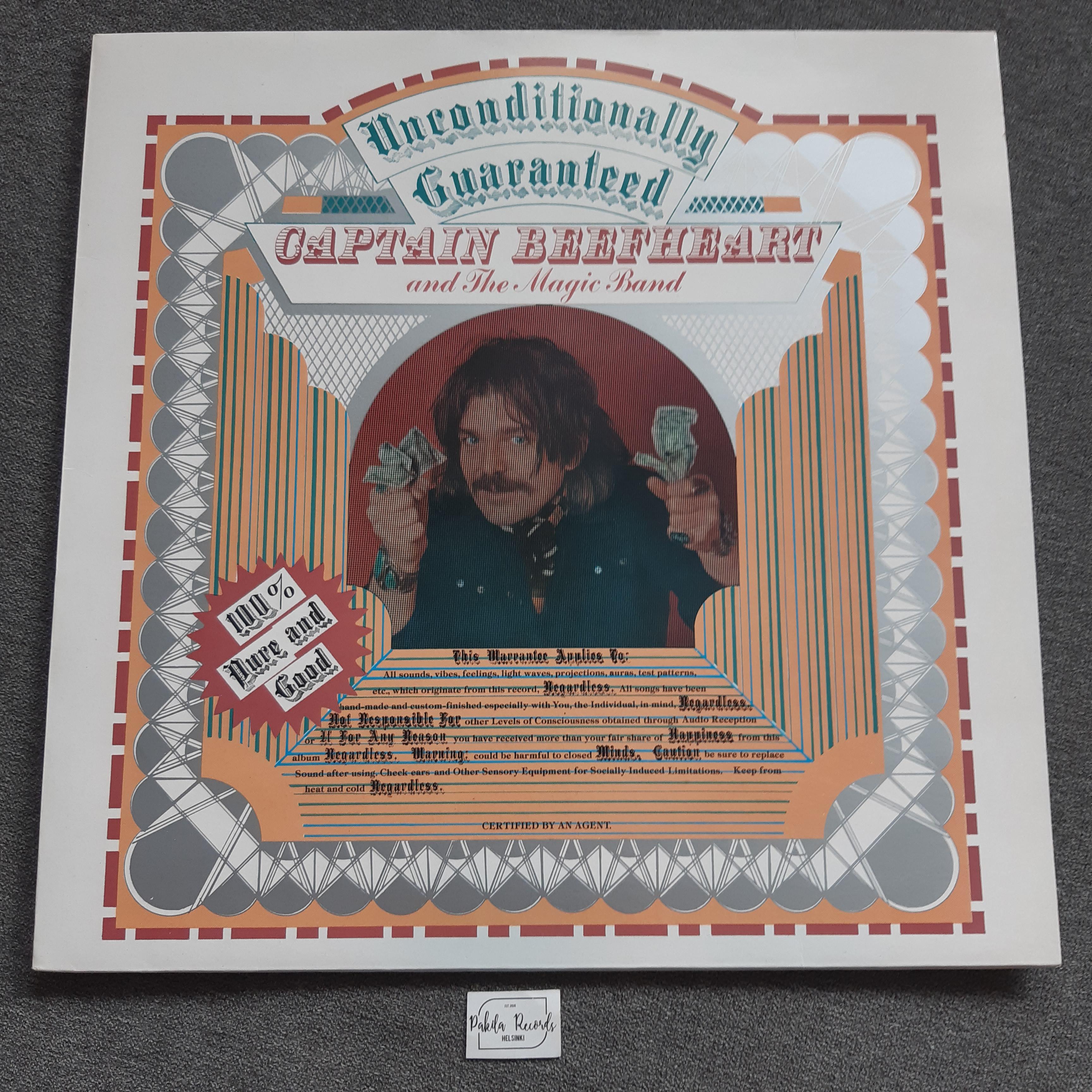 Captain Beefheart And The Magic Band - Unconditionally Guaranteed - LP (käytetty)