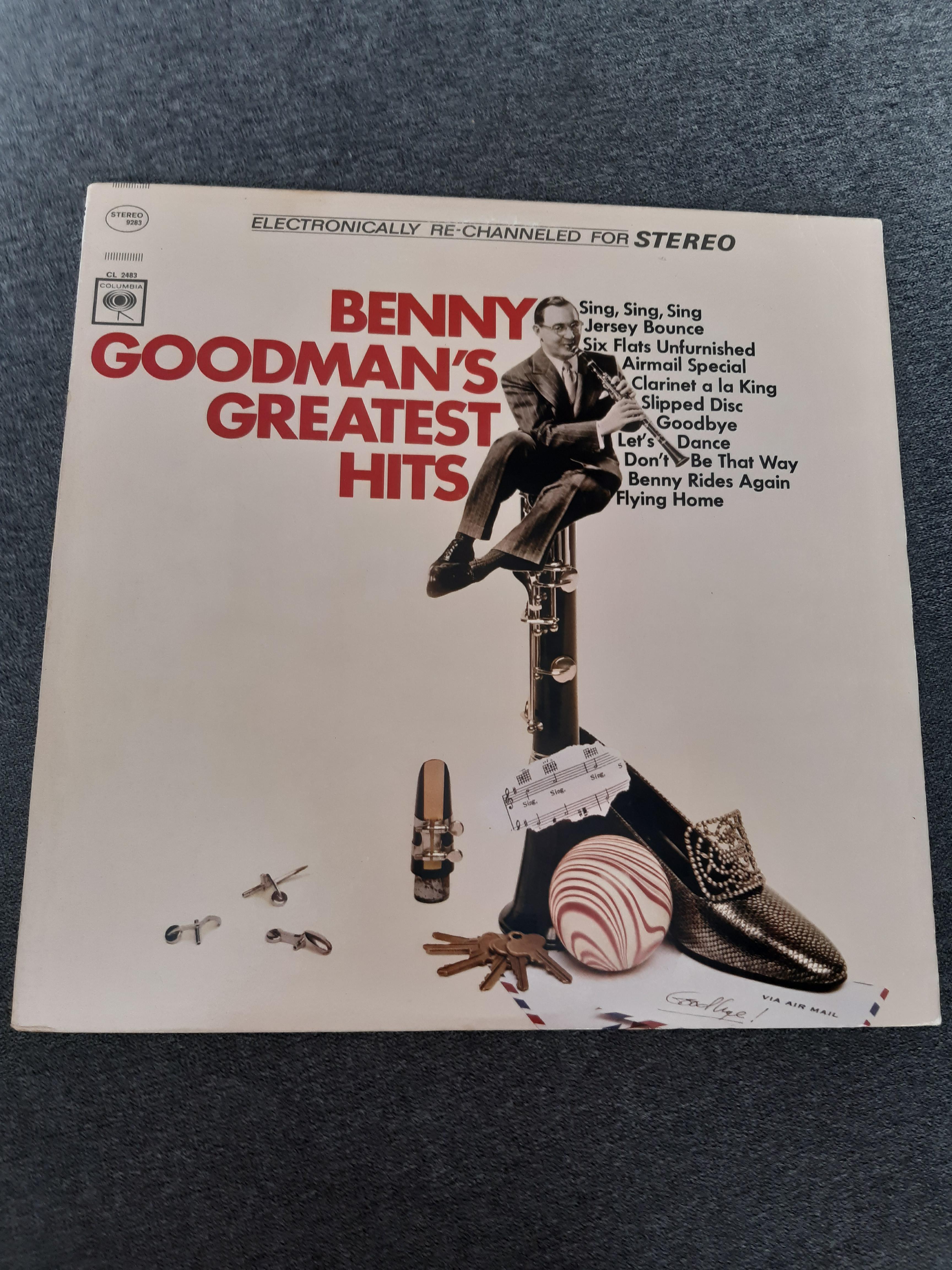 Benny Goodman - Benny Goodman's Greatest Hits - LP (käytetty)