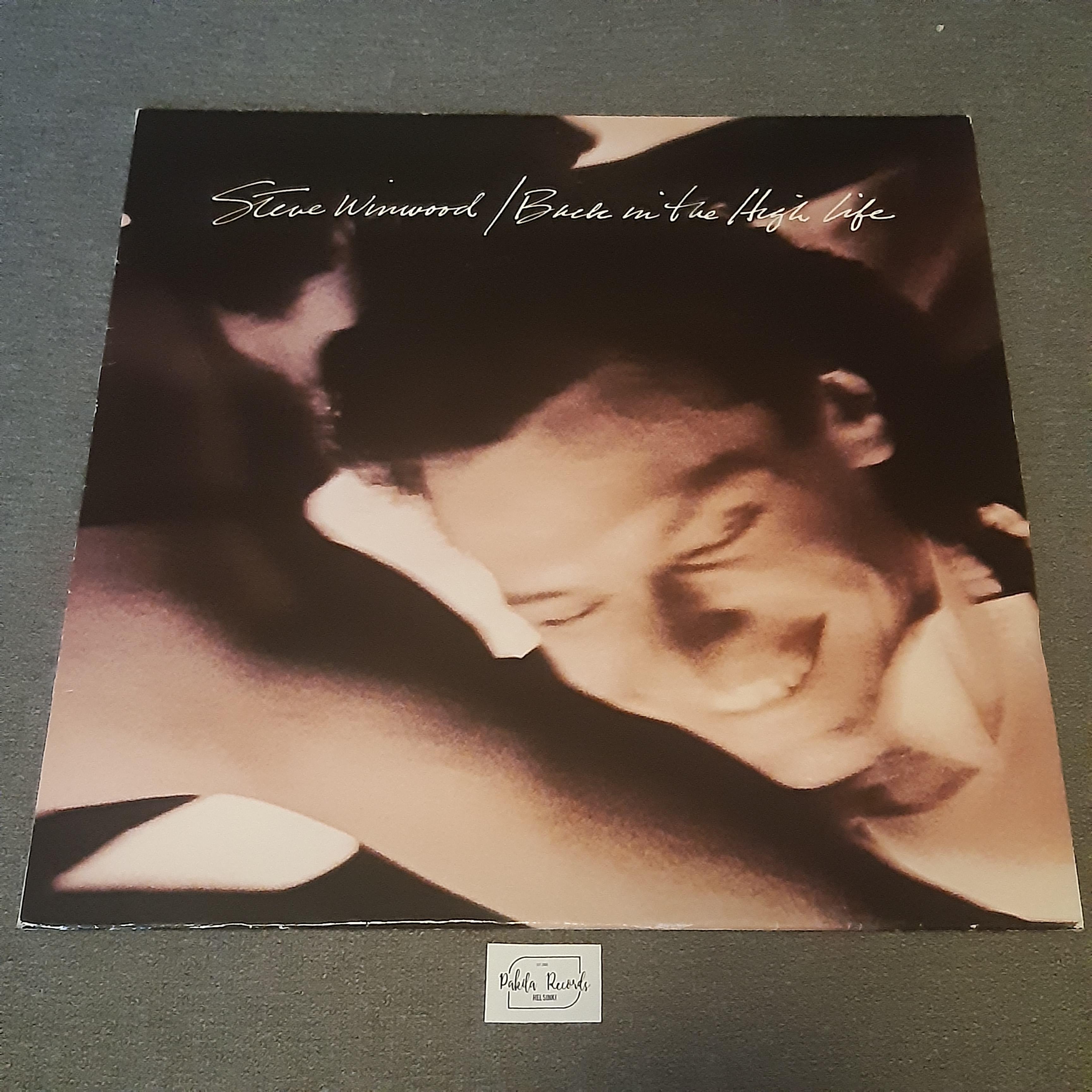 Steve Winwood - Back InThe High Life - LP (käytetty)