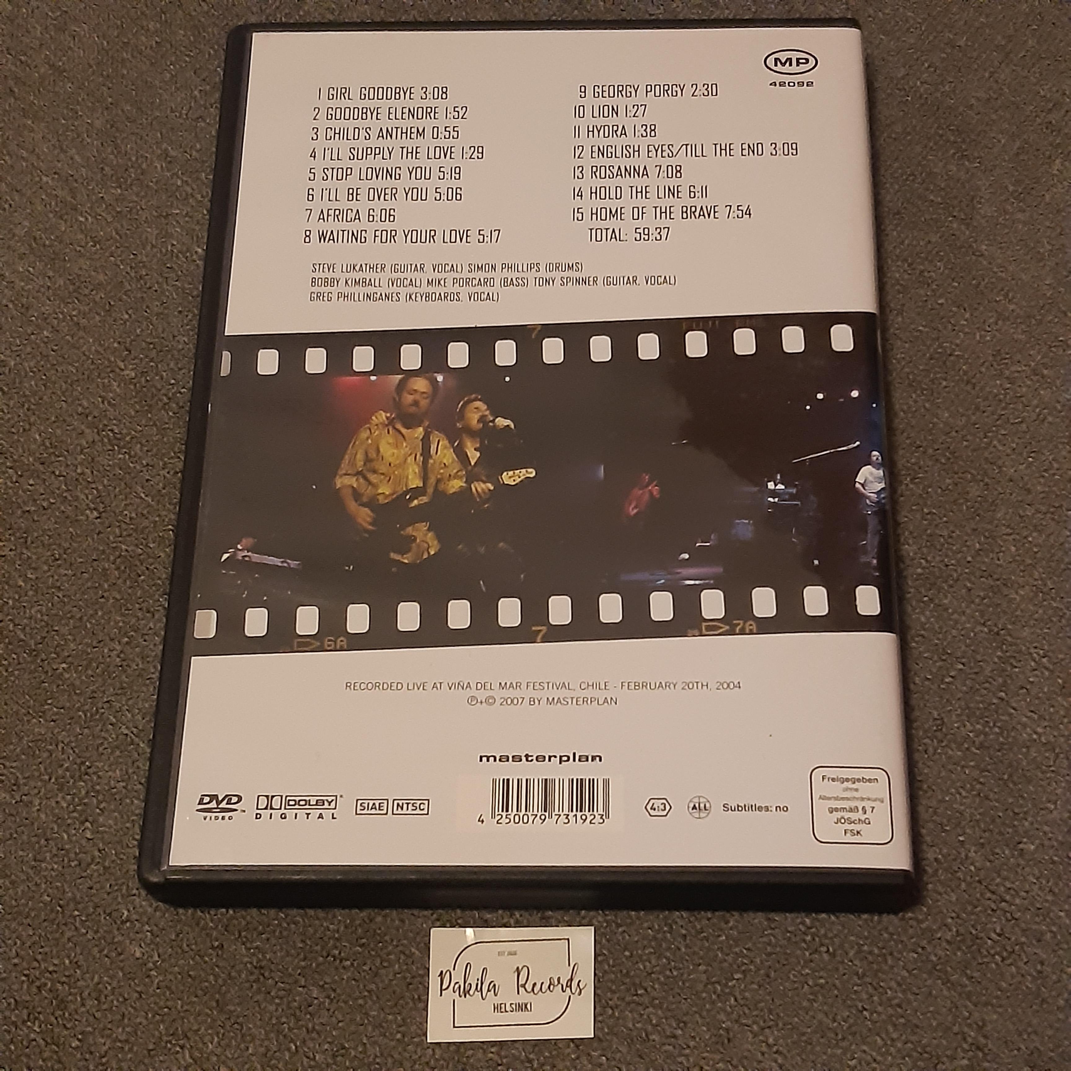 Toto - At Viña Del Mar, Chile - DVD (käytetty)