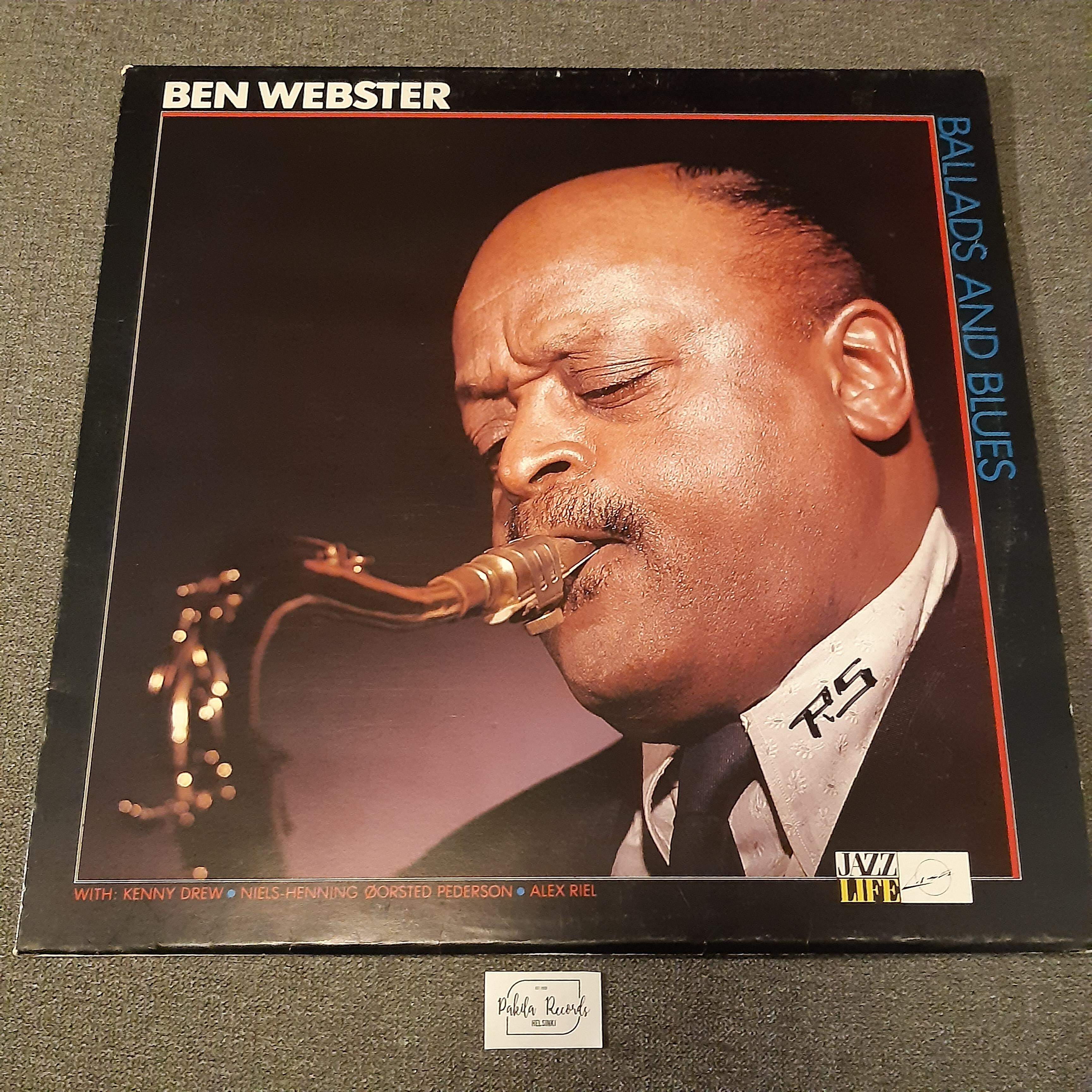 Ben Webster - Ballads And Blues - LP (käytetty)
