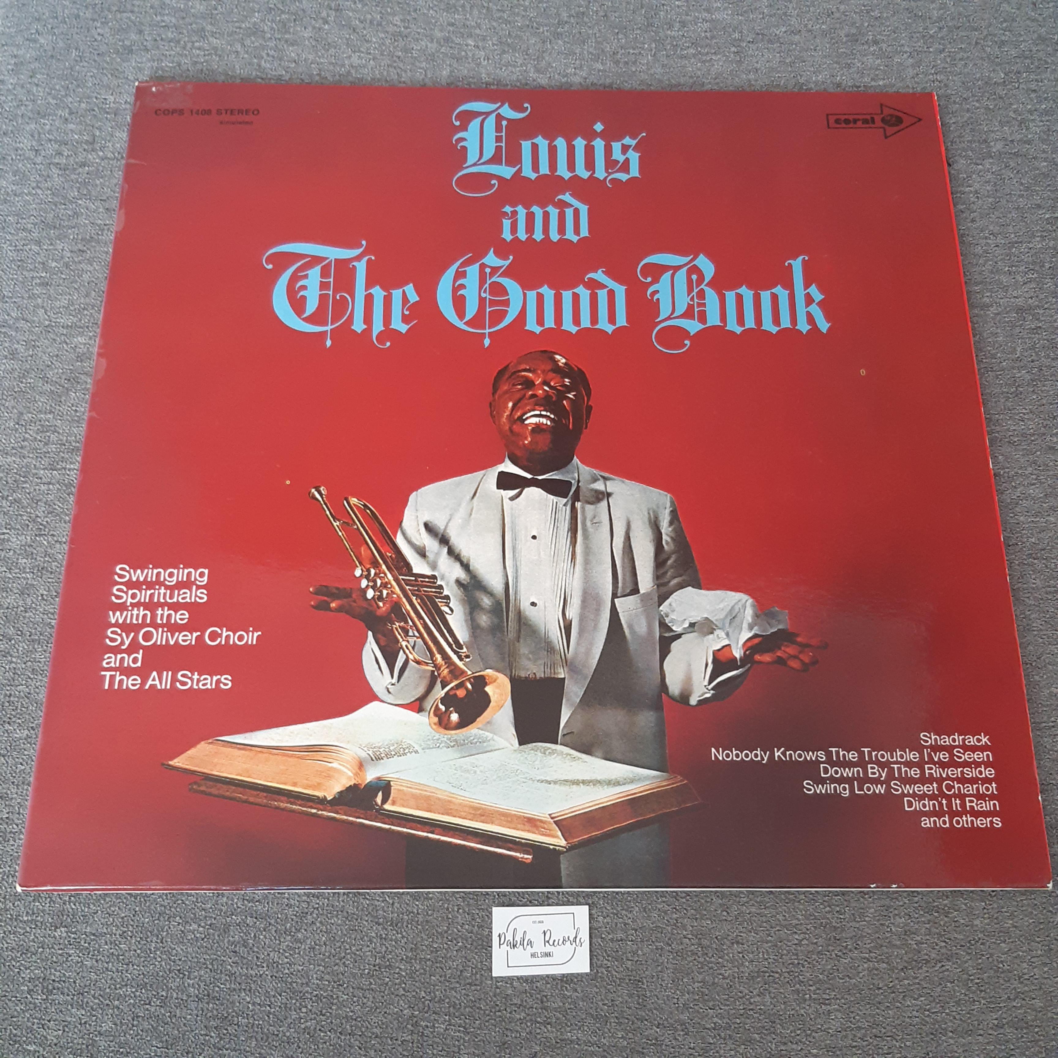 Louis Armstrong And His All-Stars With The Sy Oliver Choir - Louis And The Good Book - LP (käytetty)