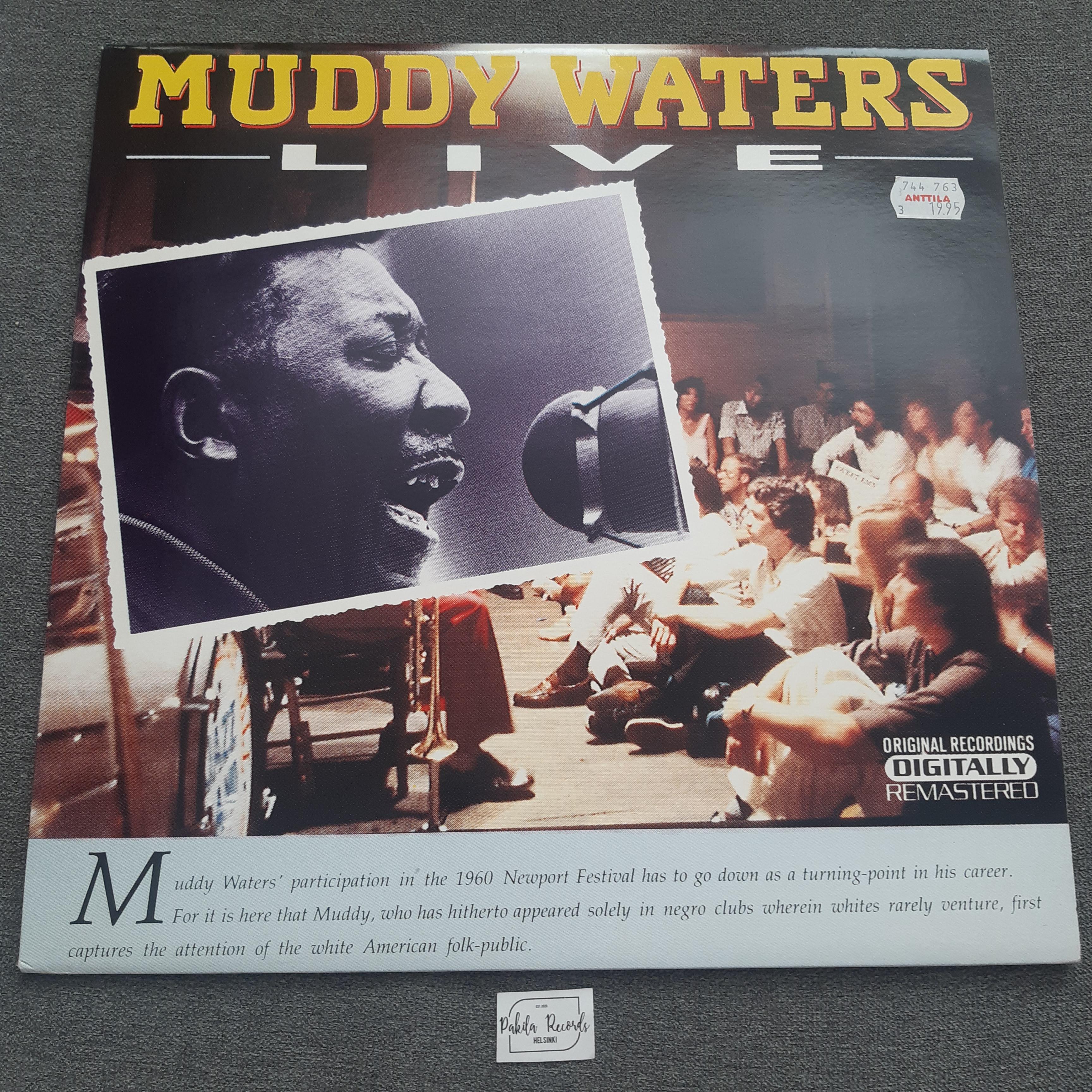 Muddy Waters - Live - LP (käytetty)