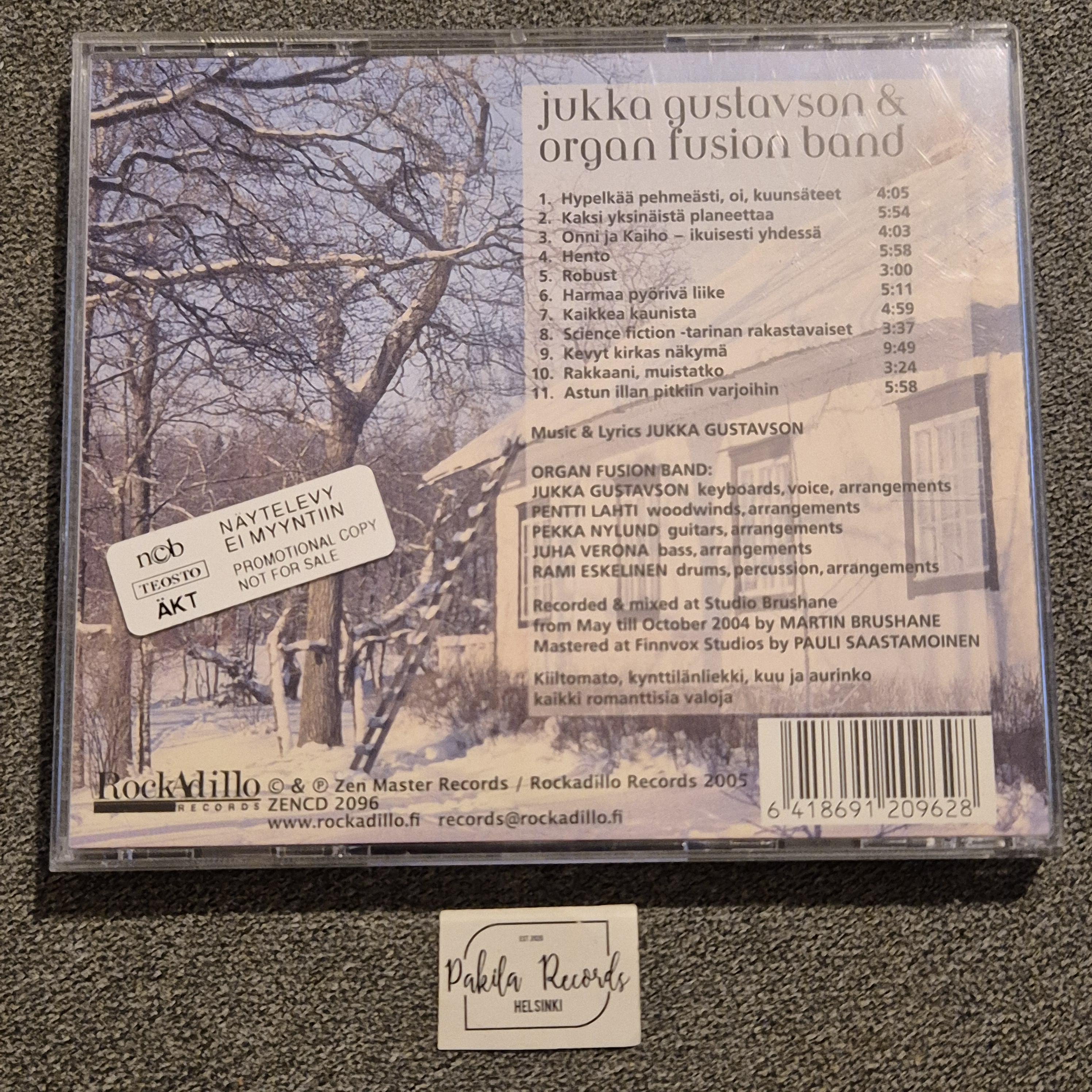 Jukka Gustavson - Kiiltomato, kynttilänliekki, kuu ja aurinko - CD (käytetty)