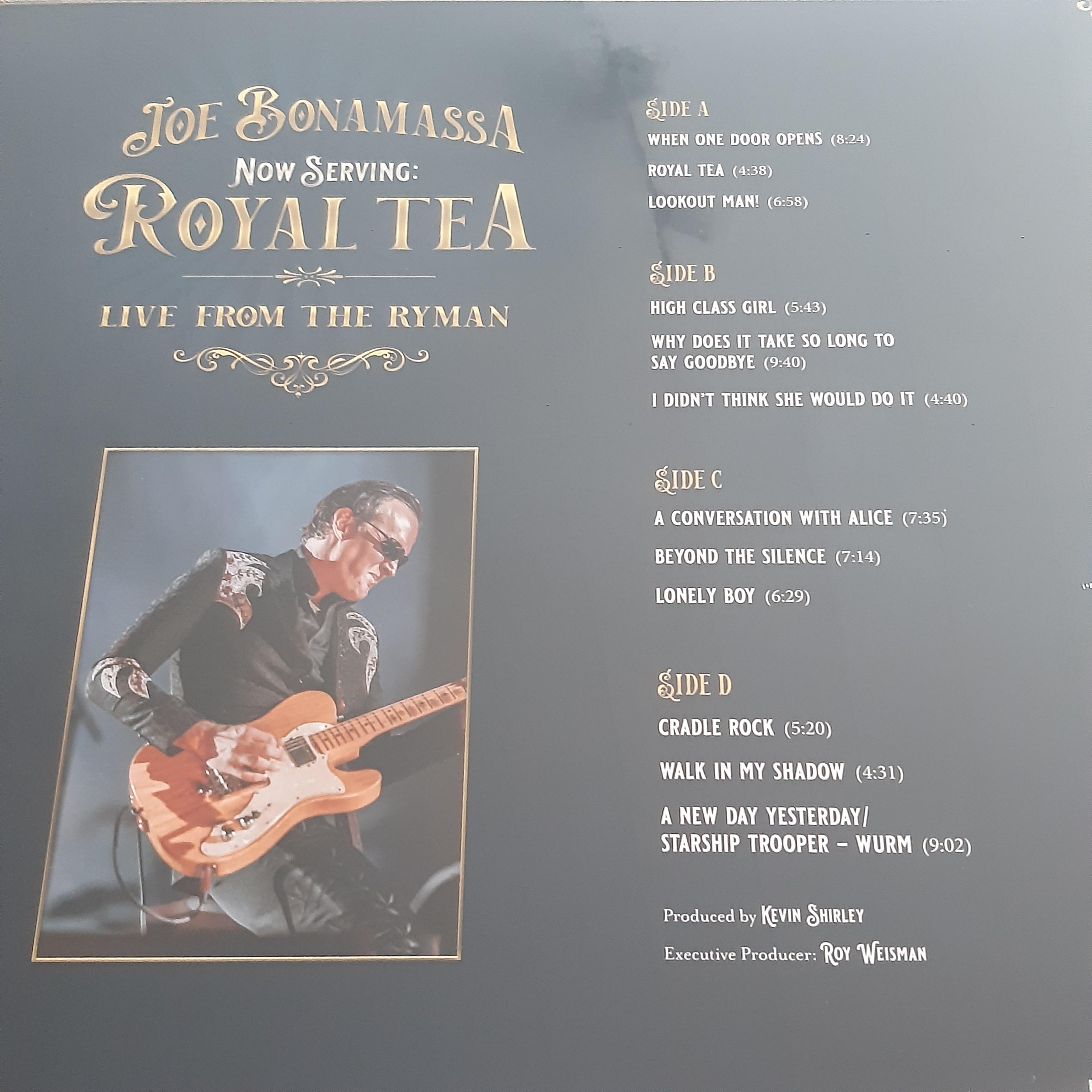 Joe Bonamassa - Now Serving Royal Tea, Live From The Ryman - 2 LP (uusi)