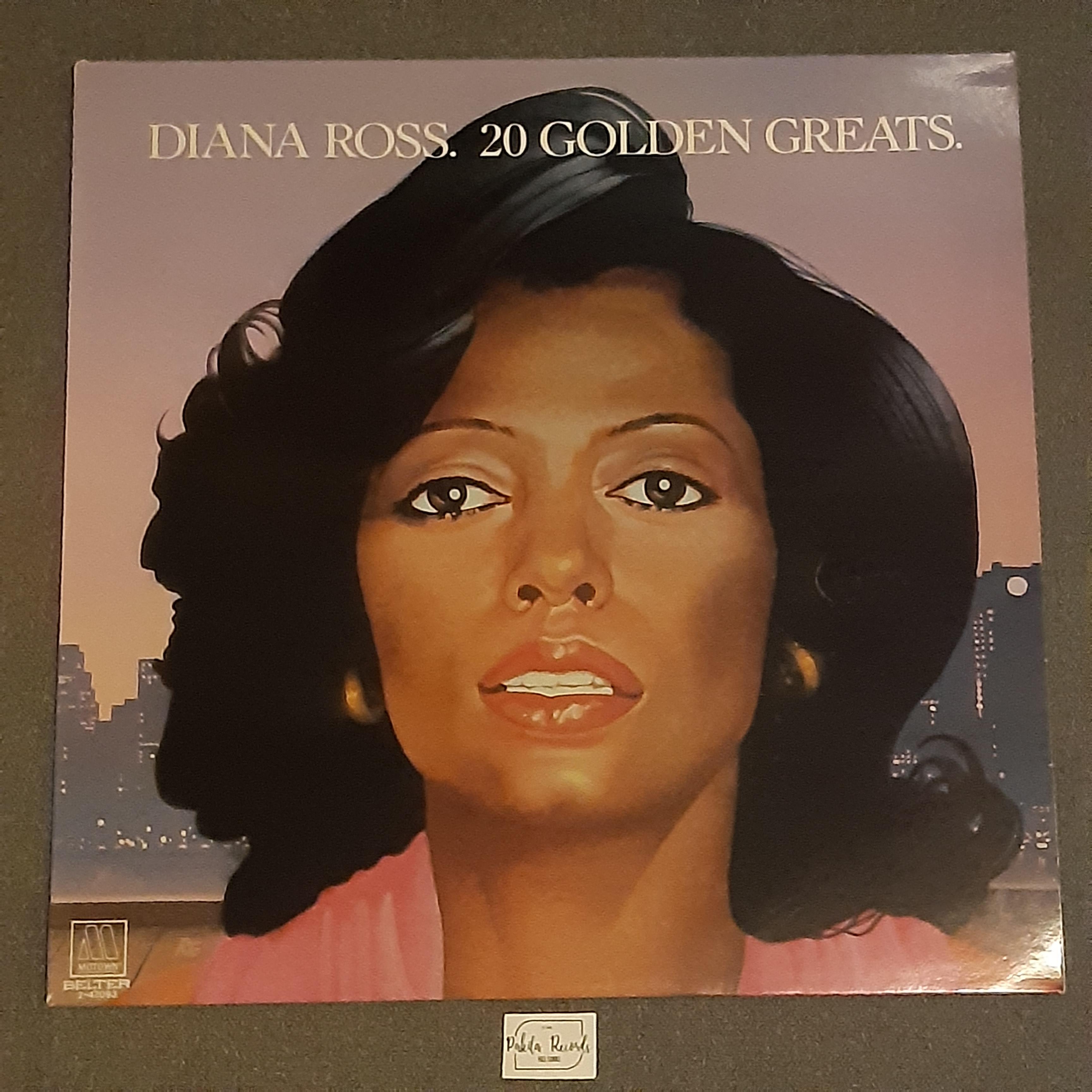 Diana Ross - 20 Golden Greats - LP (käytetty)