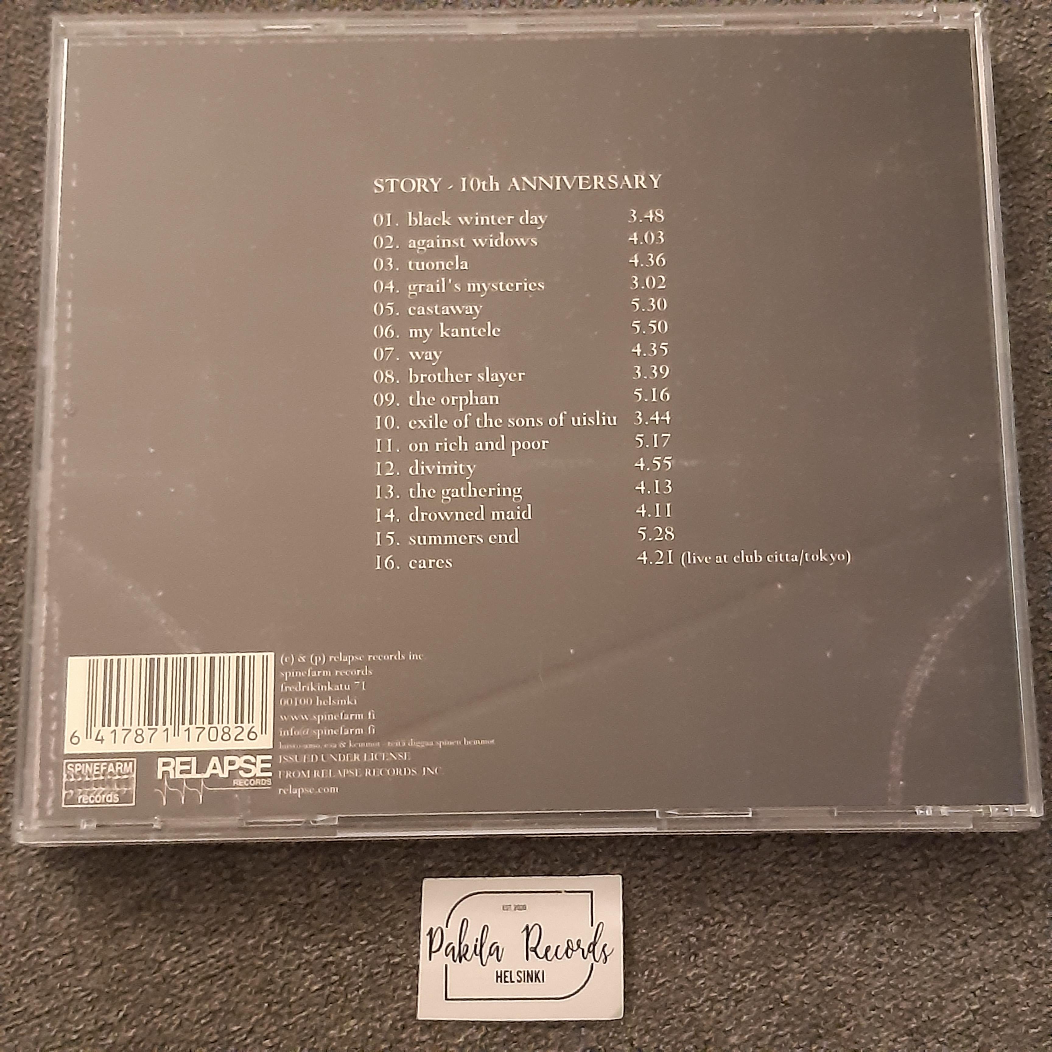 Amorphis - Story, 10th Anniversary - CD (käytetty)