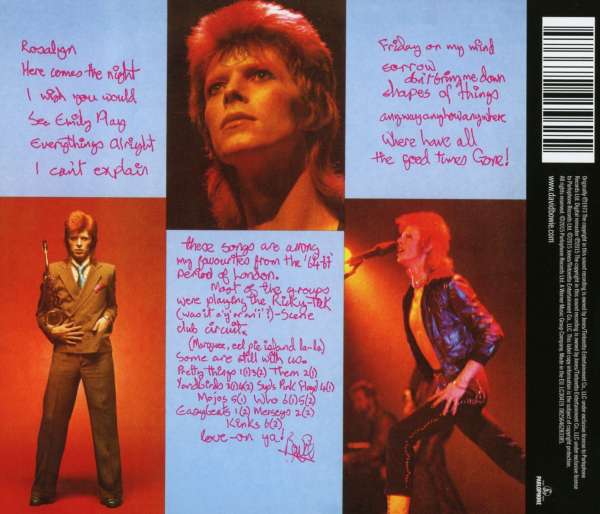 David Bowie - Pin Ups - CD (uusi)
