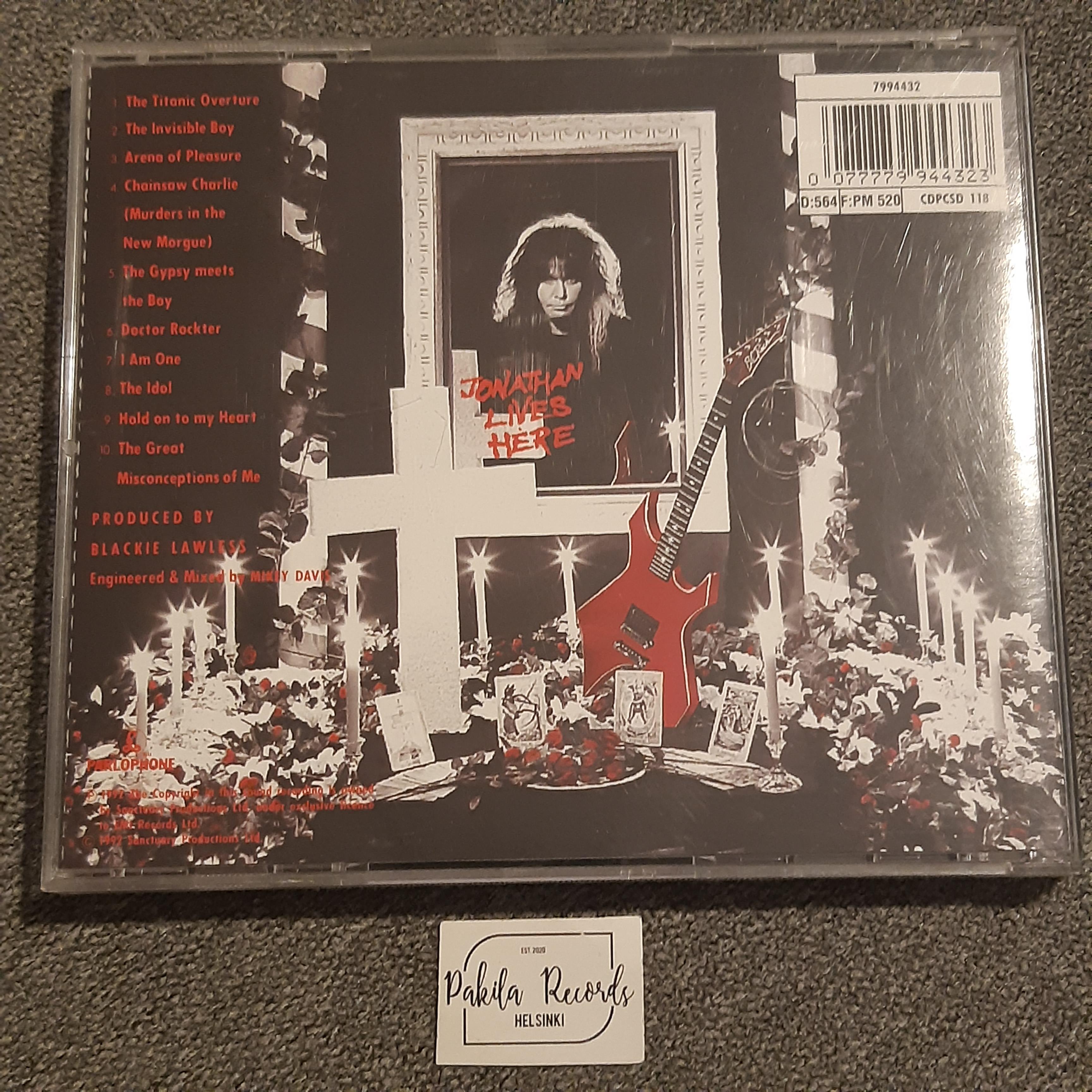 W.A.S.P. - The Crimson Idol - CD (käytetty)