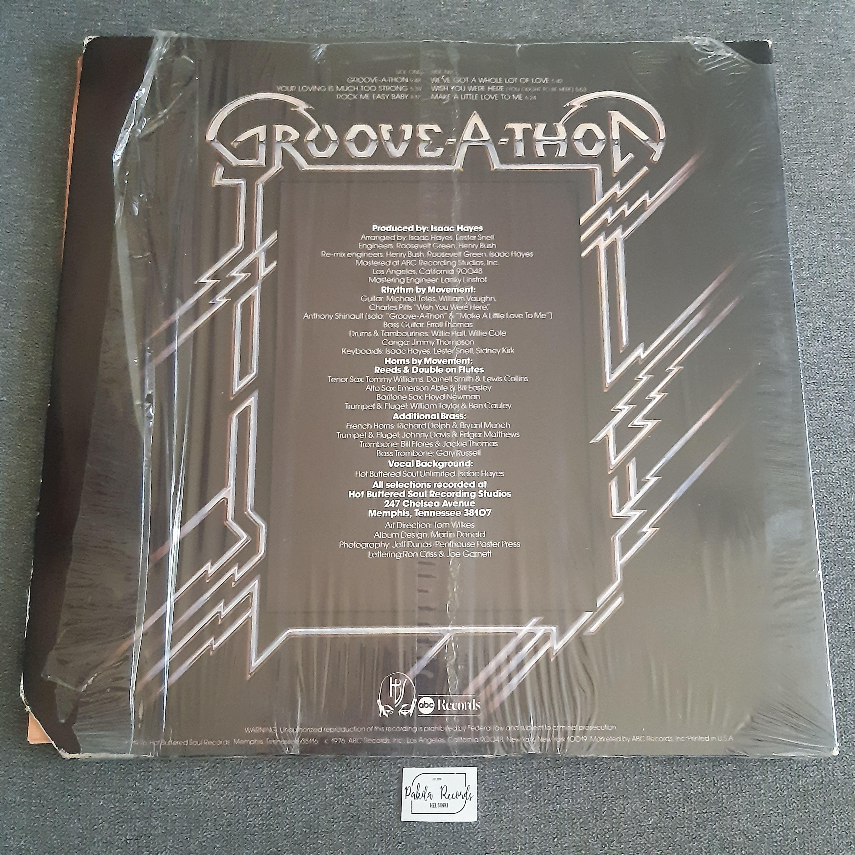 Isaac Hayes - Groove-A-Thon - LP (käytetty)