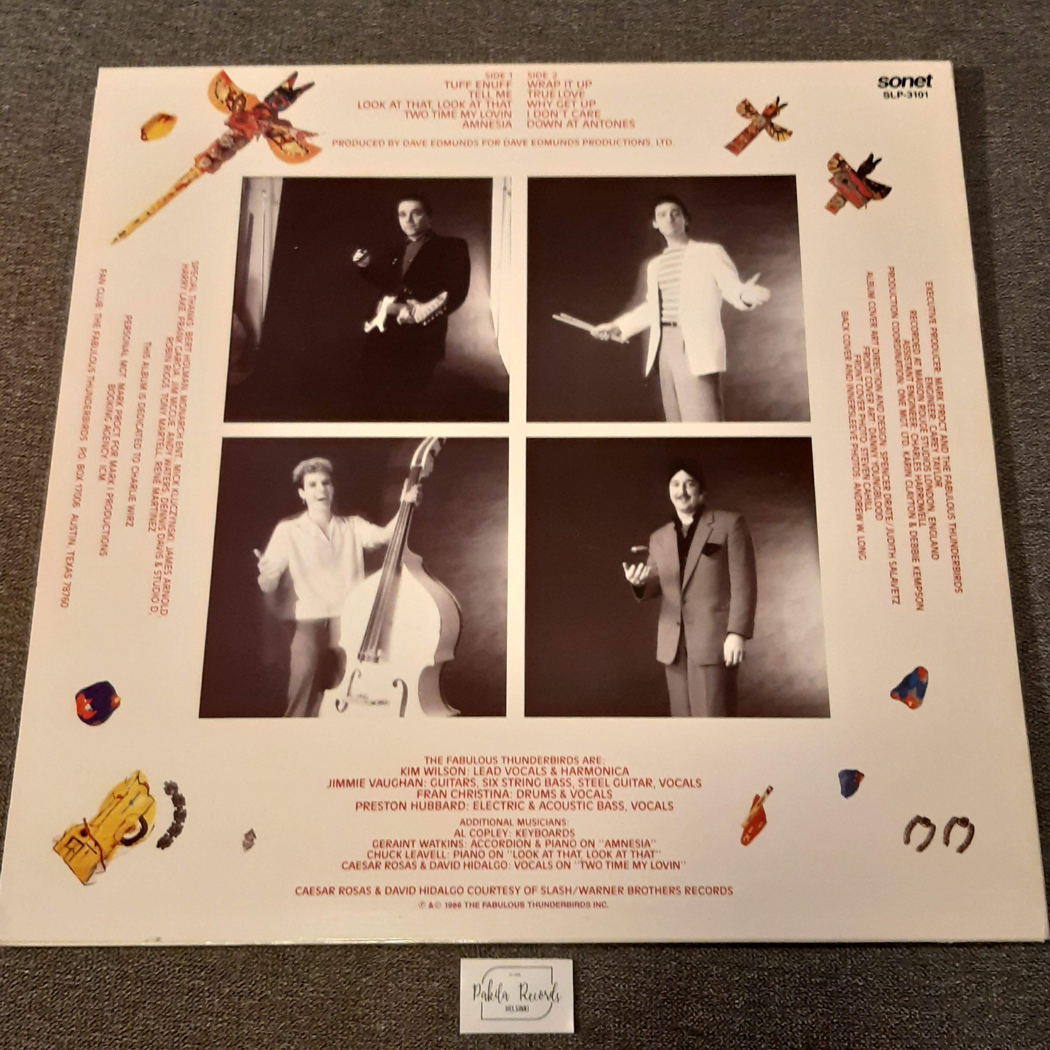 The Fabulous Thunderbirds - Tuff Enuff - LP (käytetty)