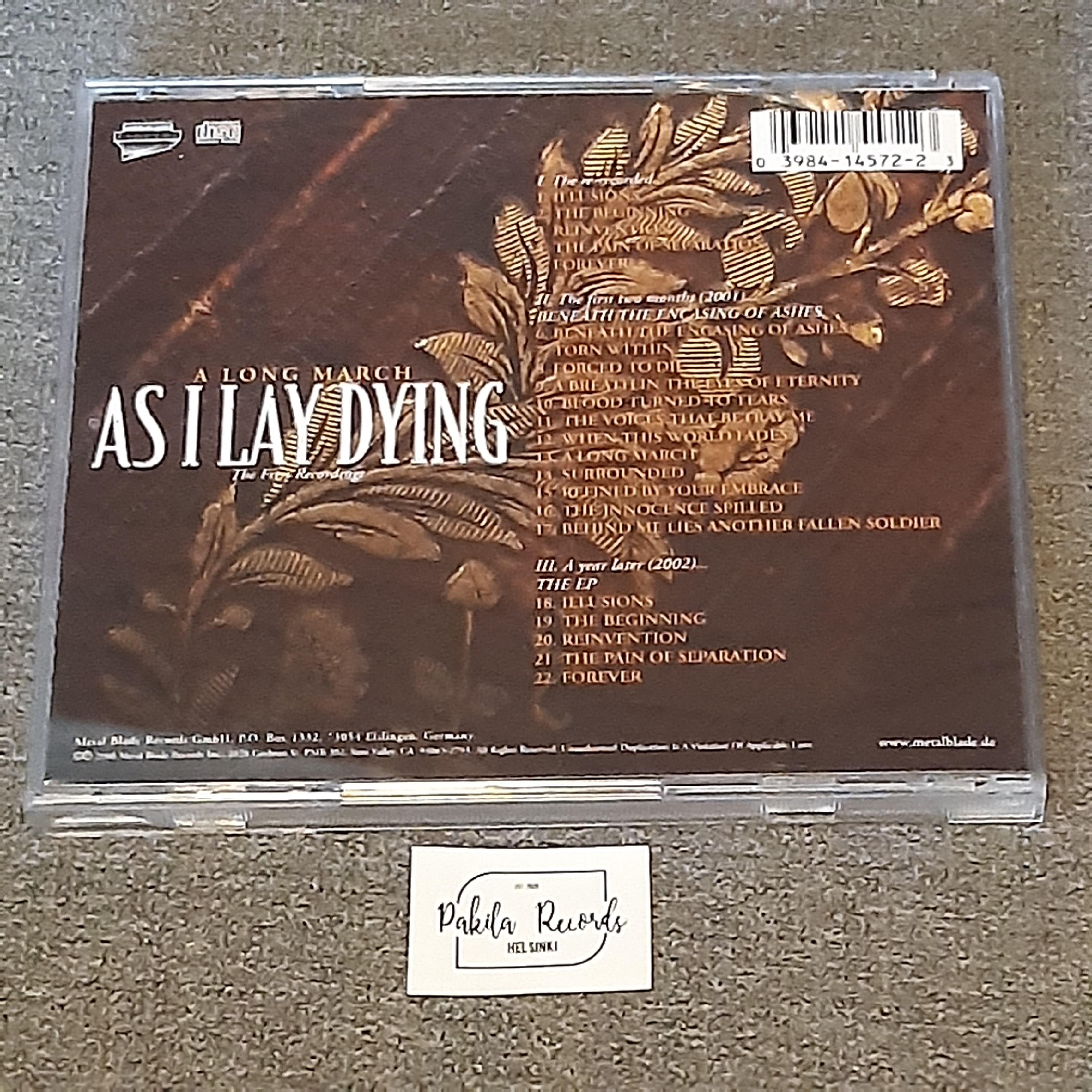 As I Lay Dying - A Long March, The First Recordings - CD (käytetty)