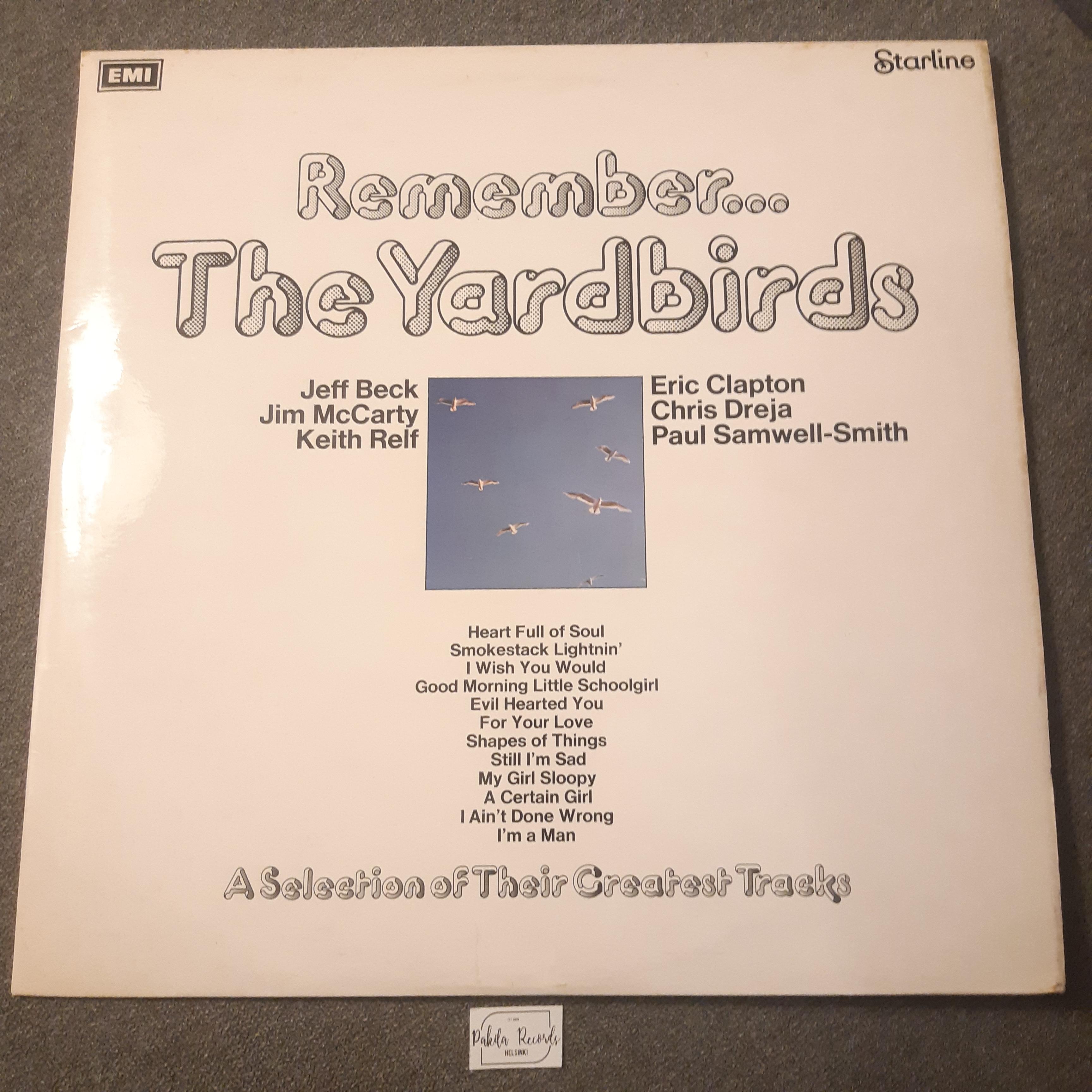 The Yardbirds - Remember... The Yardbirds - LP (käytetty)