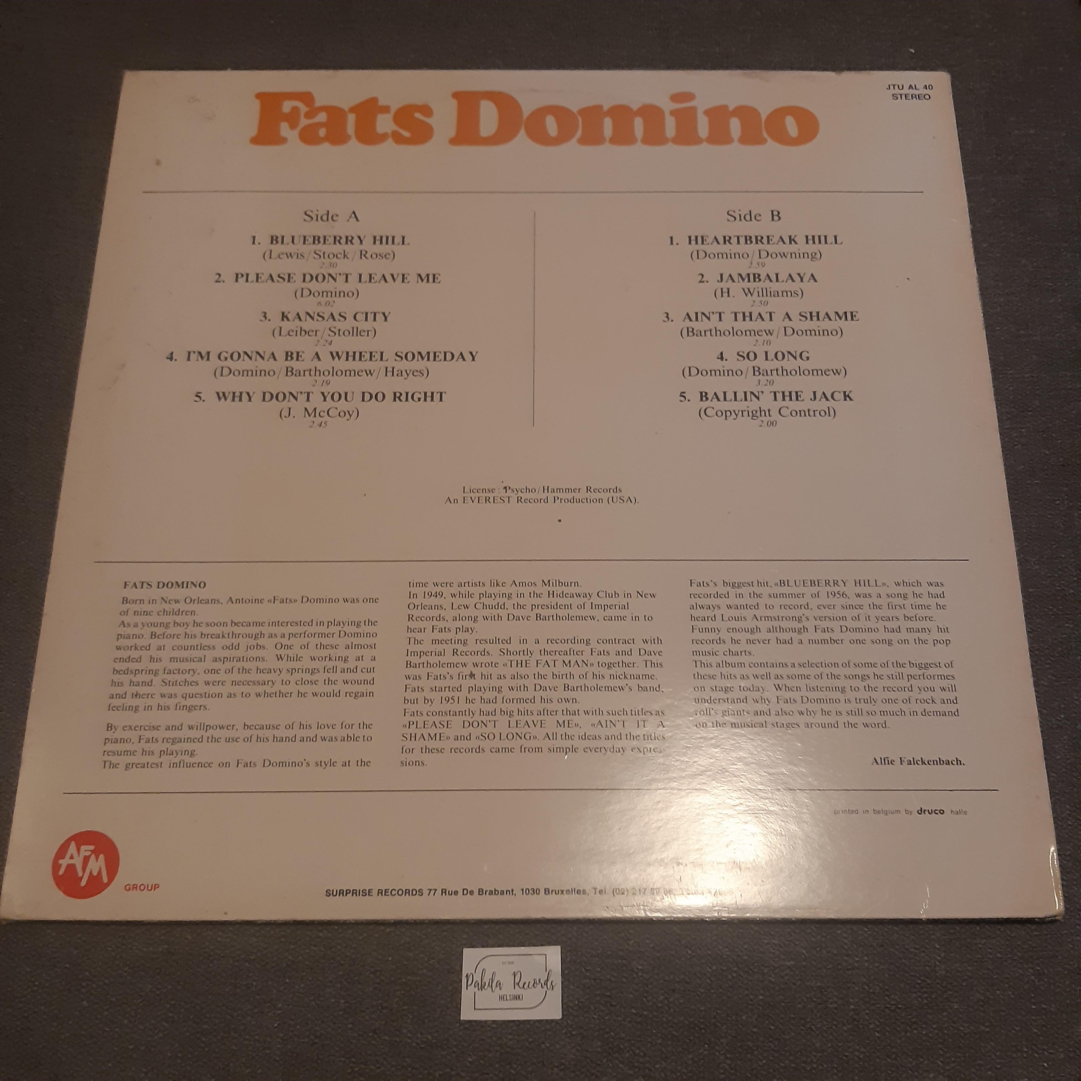 Fats Domino - Blueberry Hill - LP (käytetty)