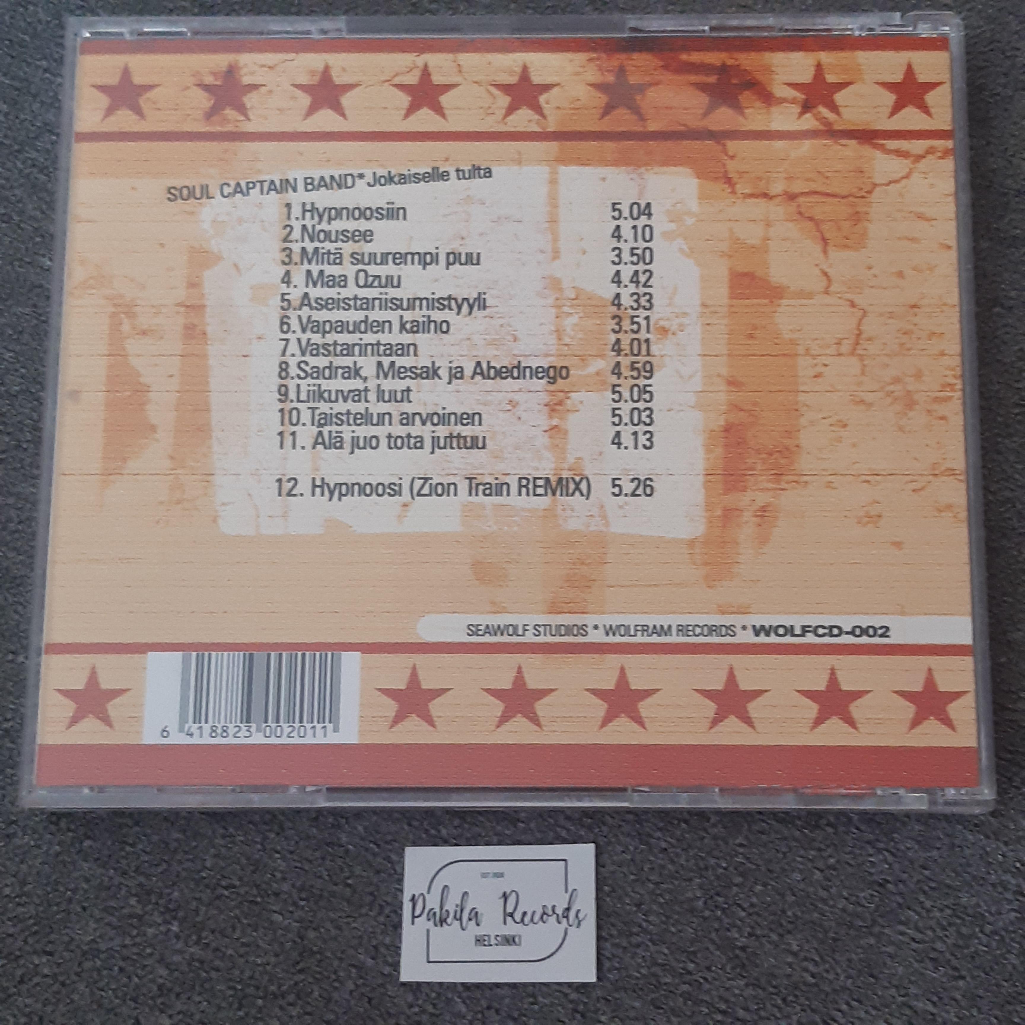 Soul Captain Band - Jokaiselle tulta - CD (käytetty)