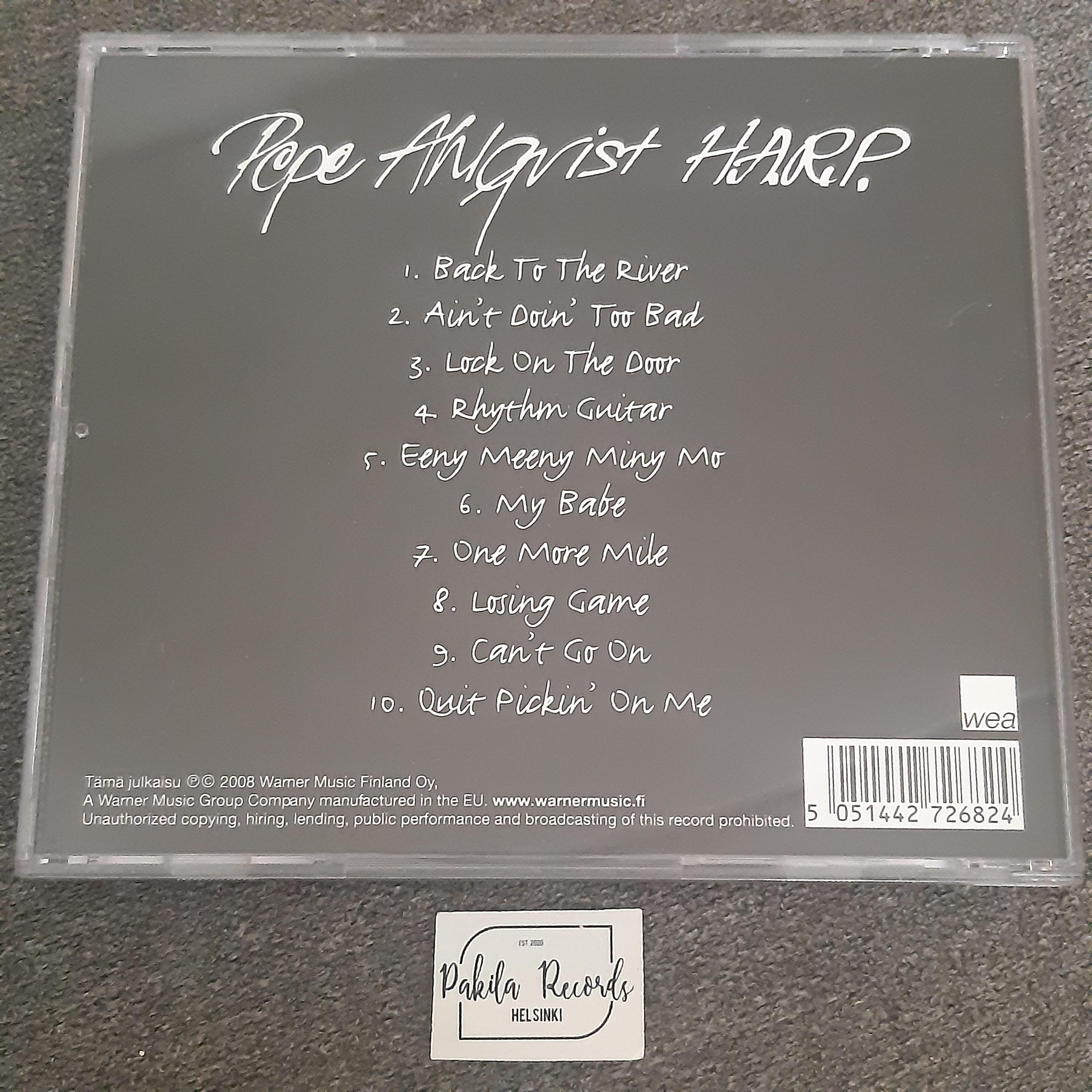 Pepe Ahlqvist H.A.R.P. - Pepe Ahlqvist H.A.R.P. - CD (käytetty)