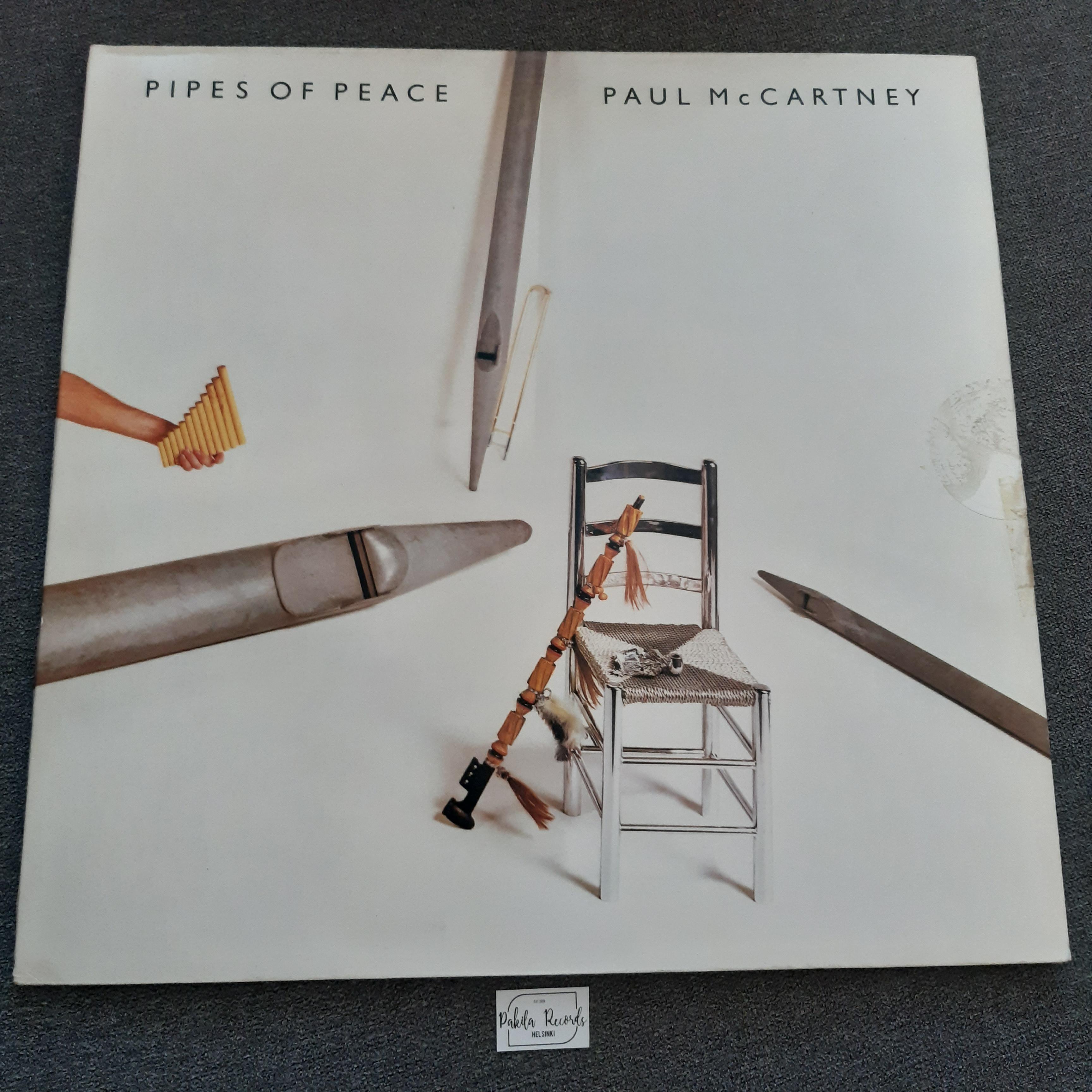 Paul McCartney - Pipes Of Peace - LP (käytetty)