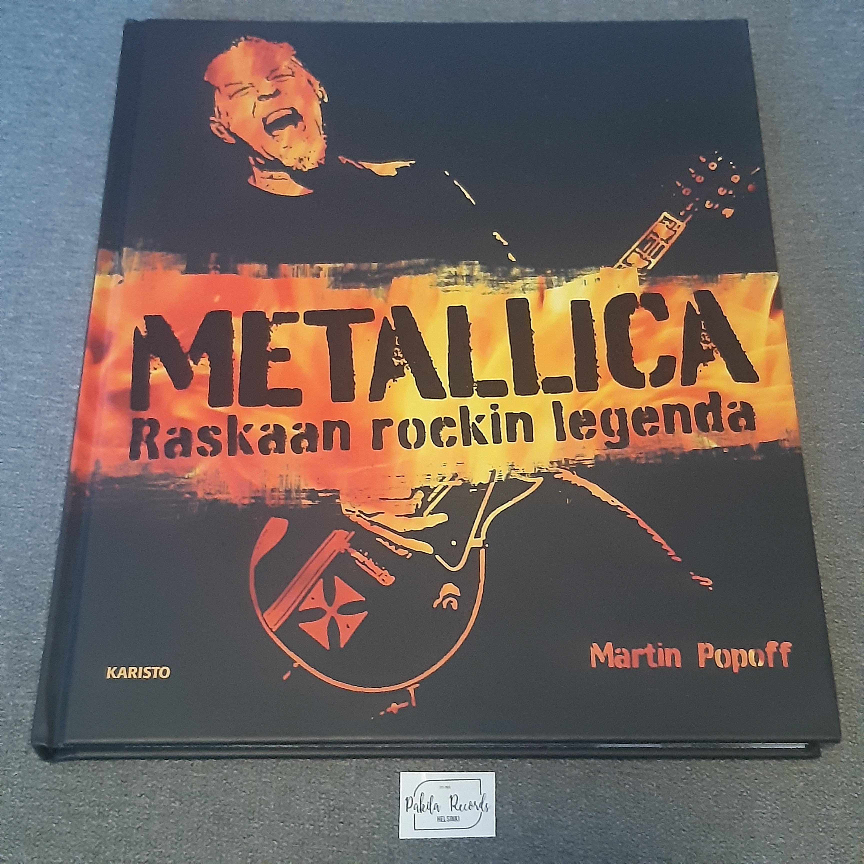 Metallica, Raskaan rockin legenda - Kirja (käytetty)