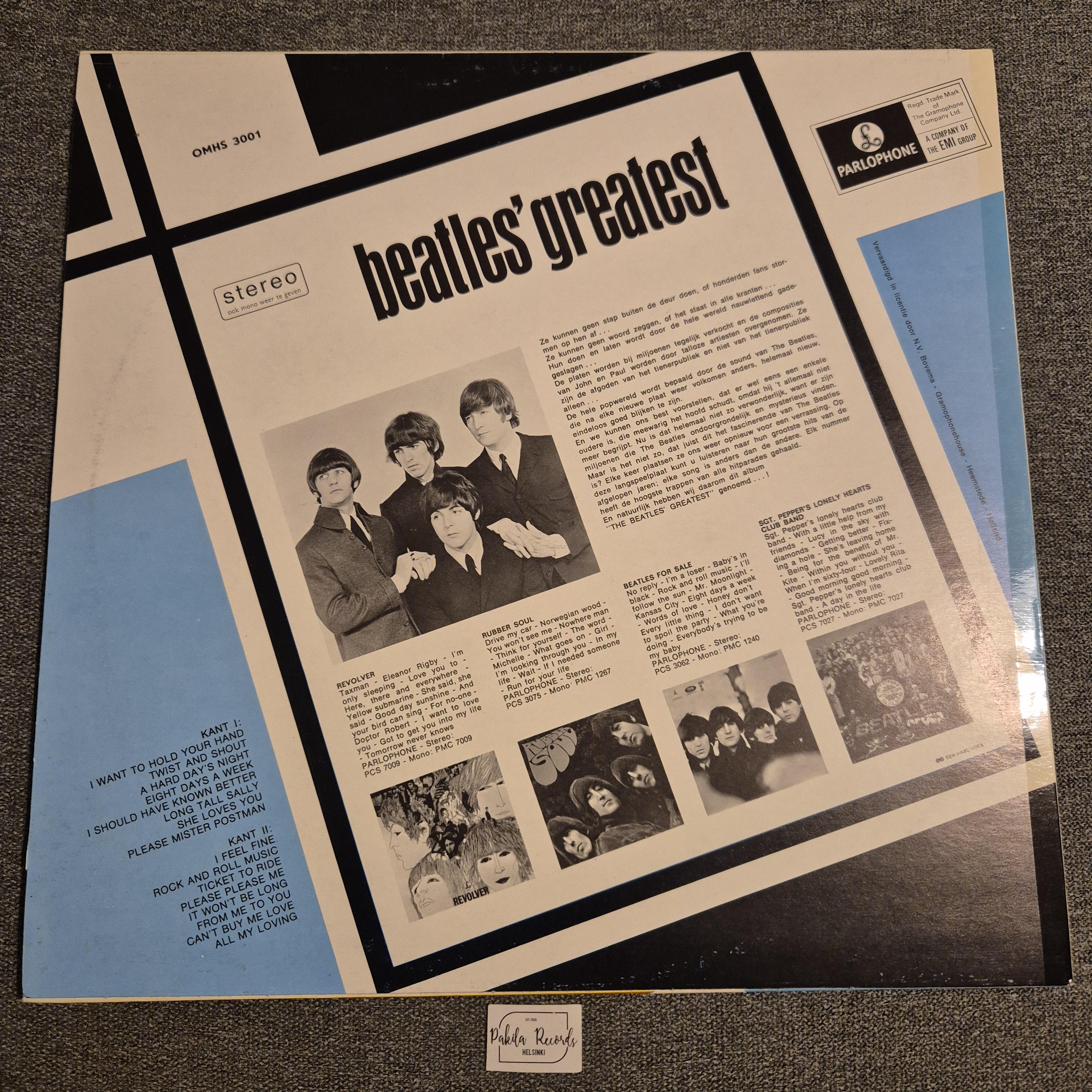 The Beatles - Beatles' Greatest - LP (käytetty)