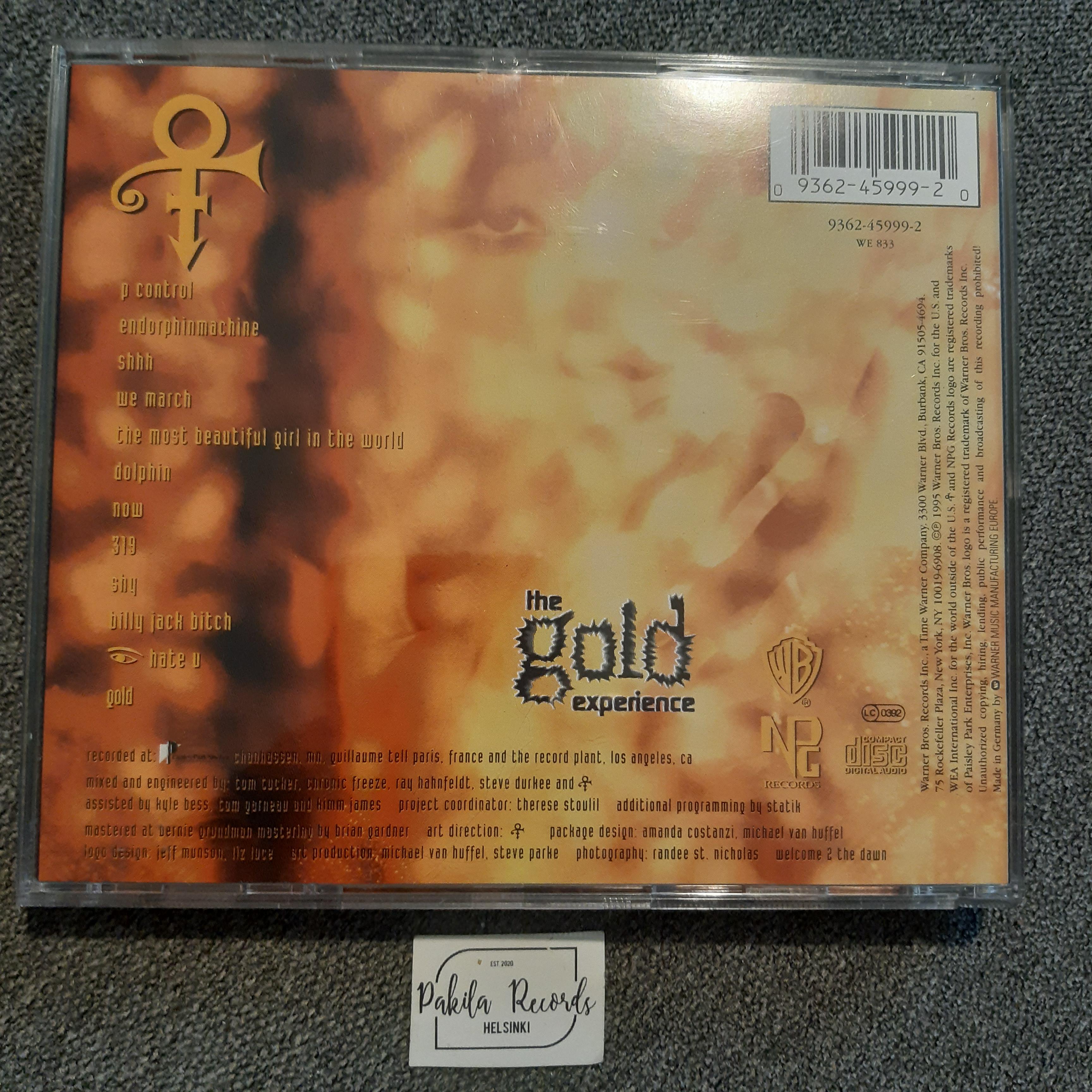 The Artist (Formerly Known As Prince) - The Gold Experience - CD (käytetty)