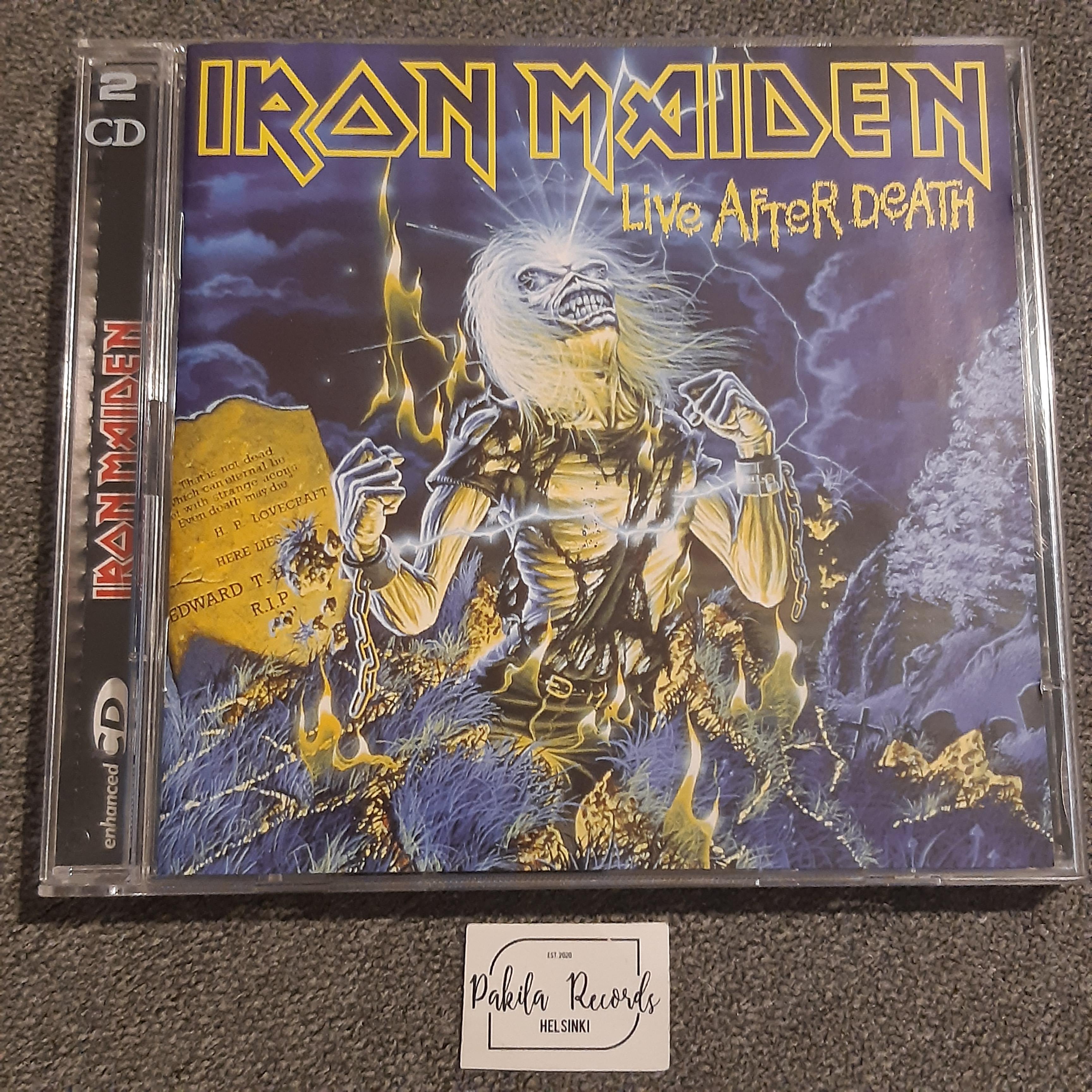 Iron Maiden - Live After Death - 2 CD (käytetty)