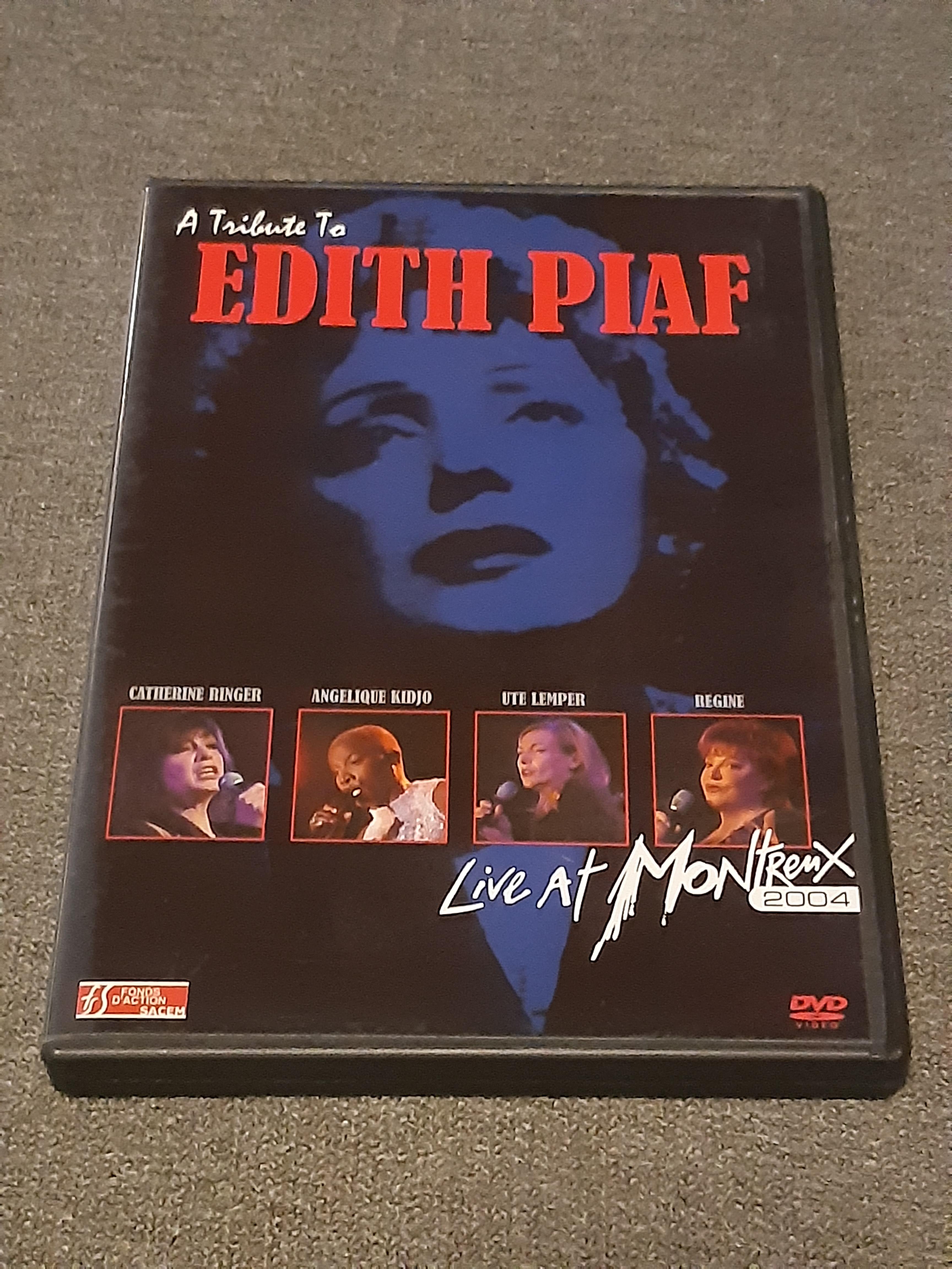 A Tribute To Edith Piaf - Live At Montreux 2004 - DVD (käytetty)