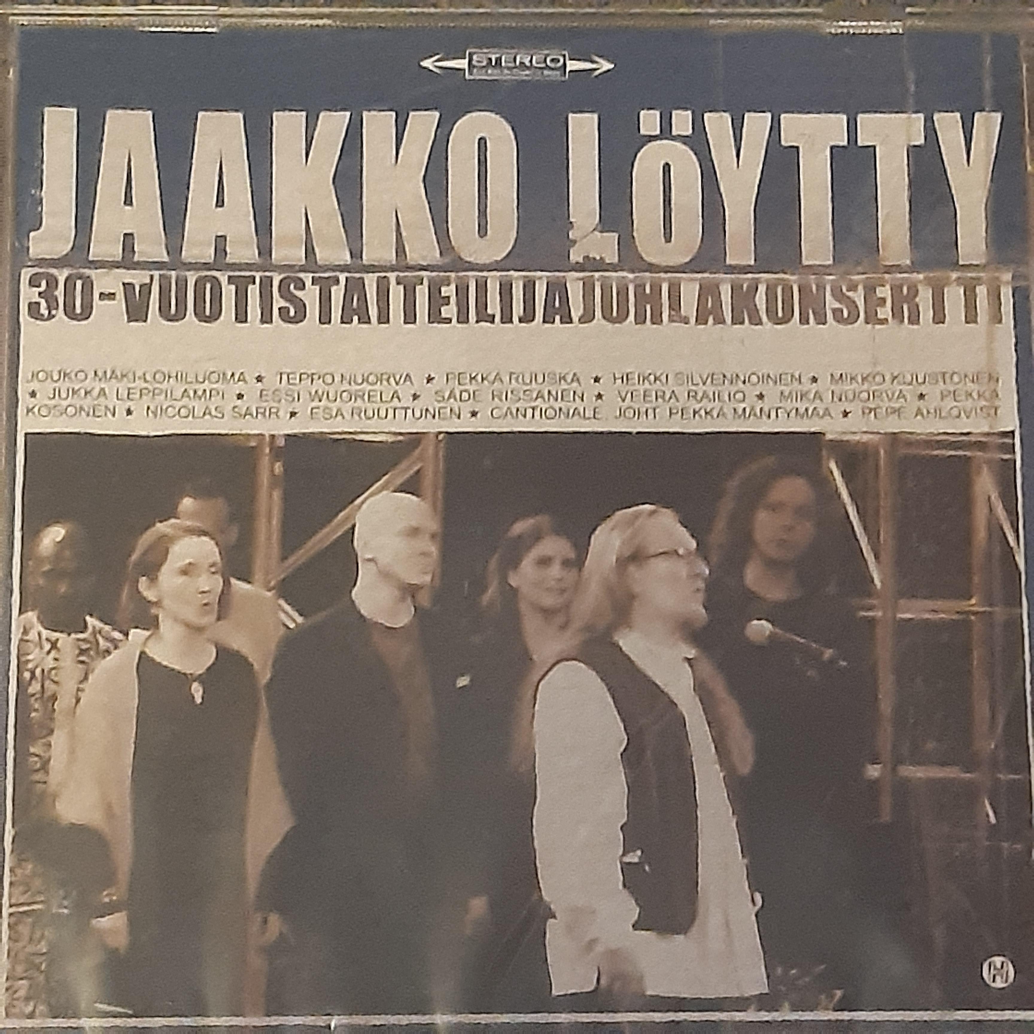 Jaakko Löytty - 30-vuotistaiteilijajuhlakonsertti - 2  CD (uusi)