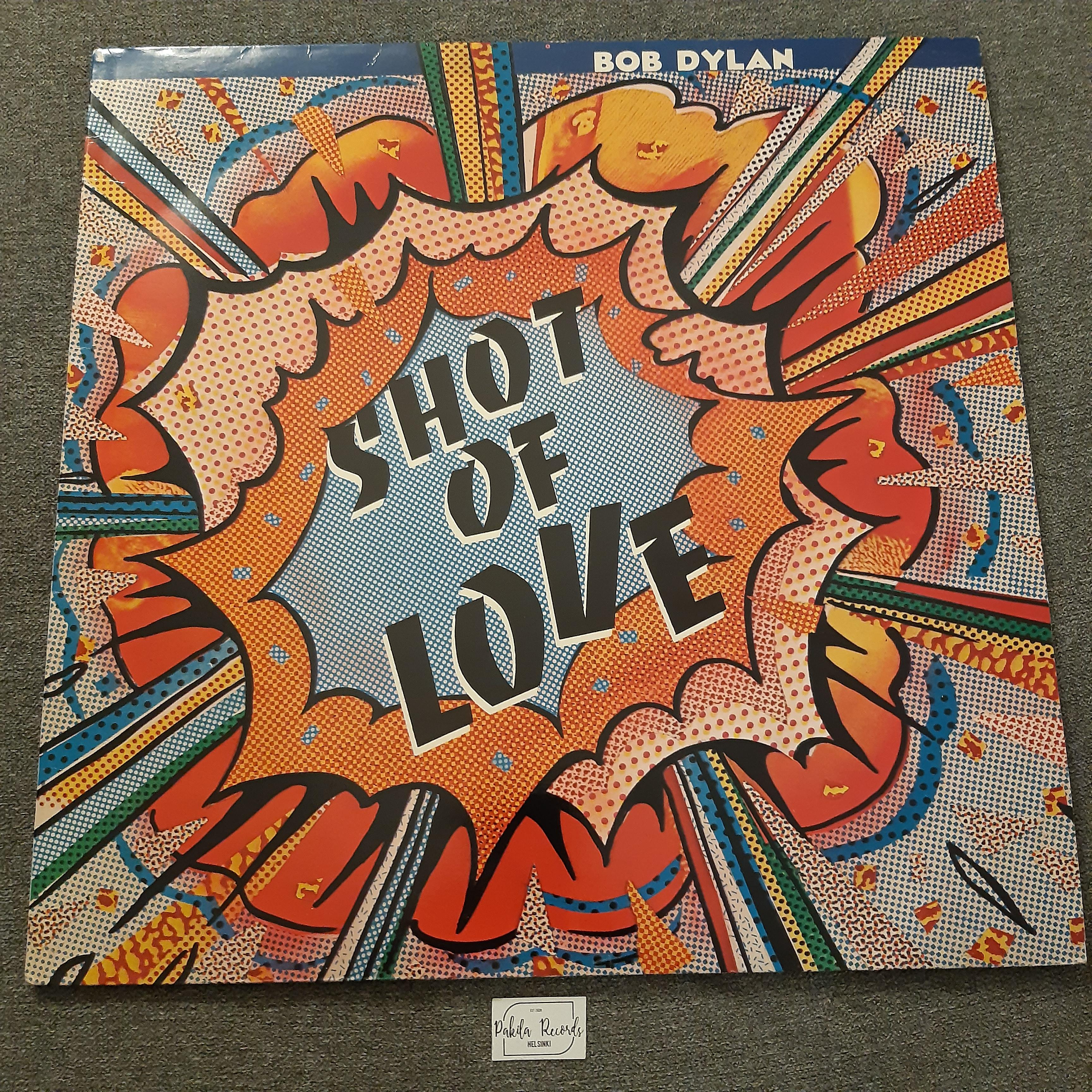Bob Dylan - Shot Of Love - LP (käytetty)