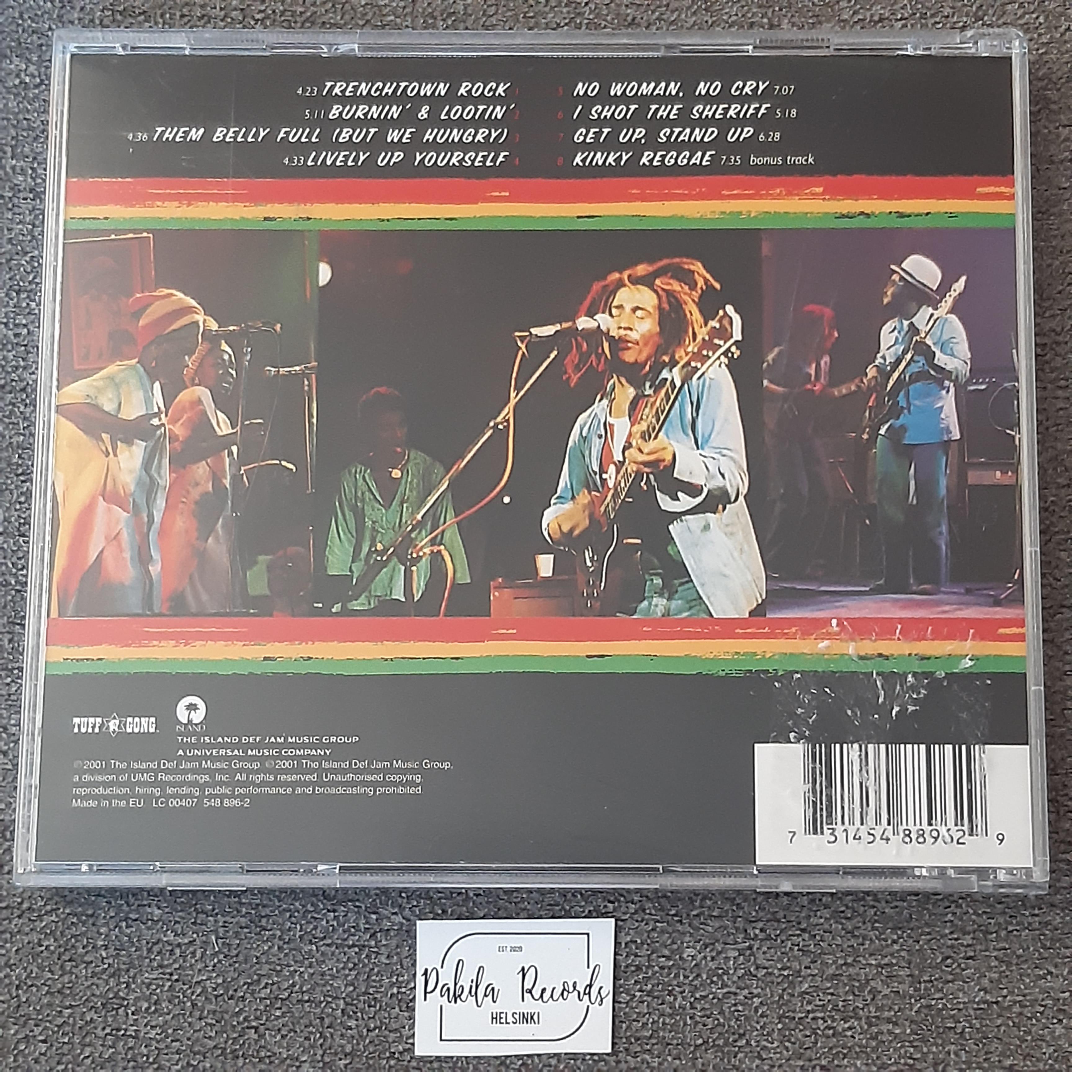 Bob Marley And The Wailers - Live! - CD (käytetty)