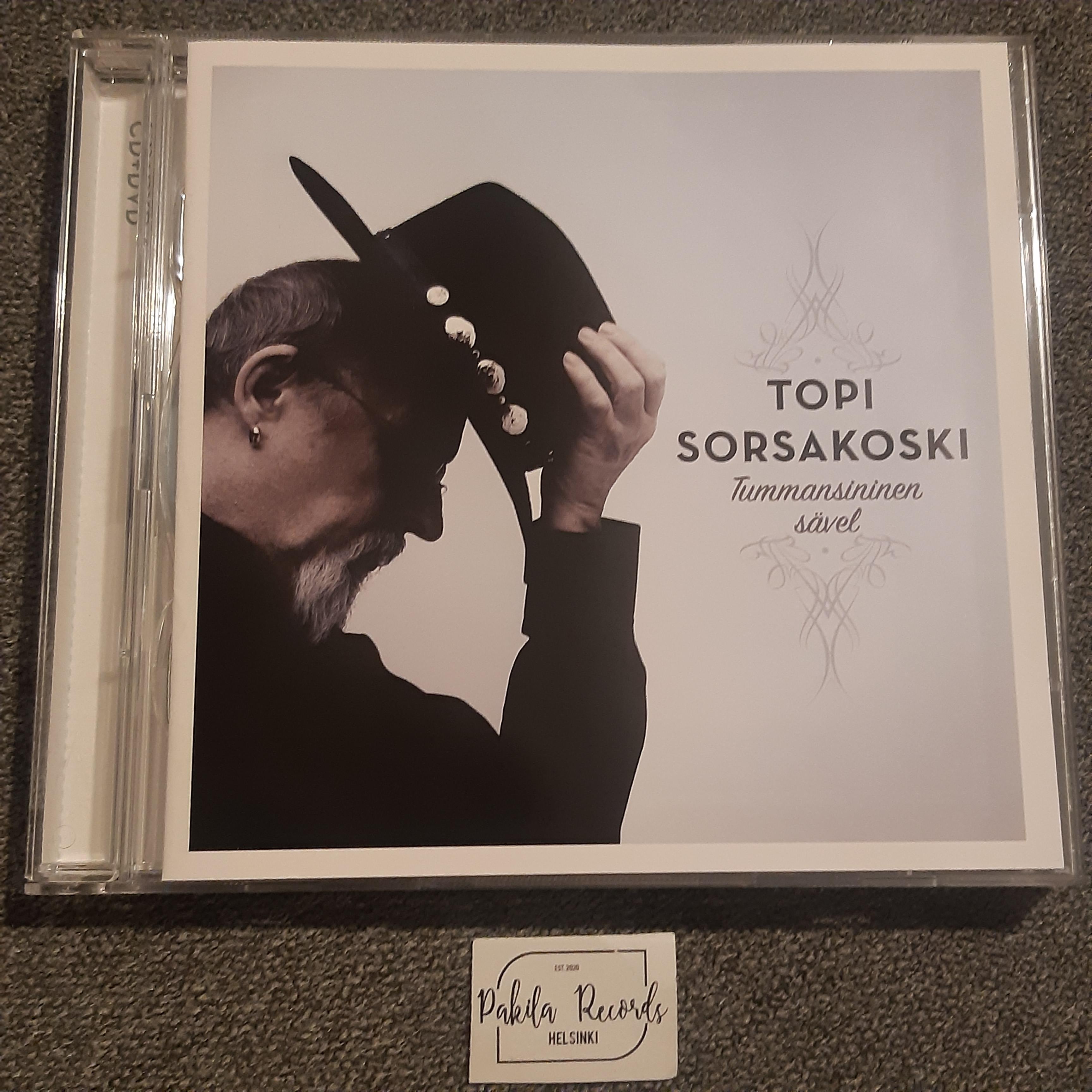 Topi Sorsakoski - Tummansininen sävel - CD + DVD (käytetty)