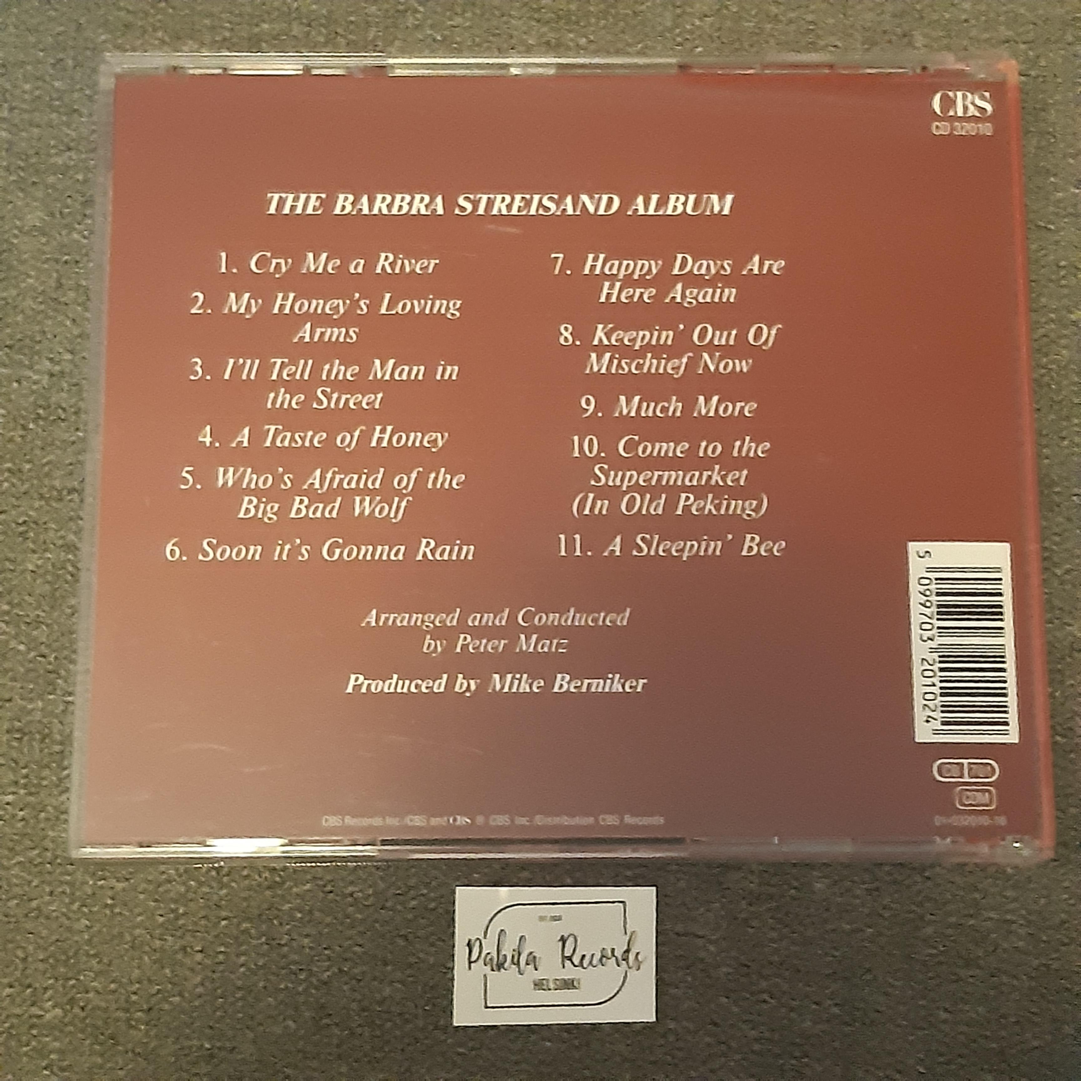 Barbara Streisand - The Barbara Streisand Album - CD (käytetty)