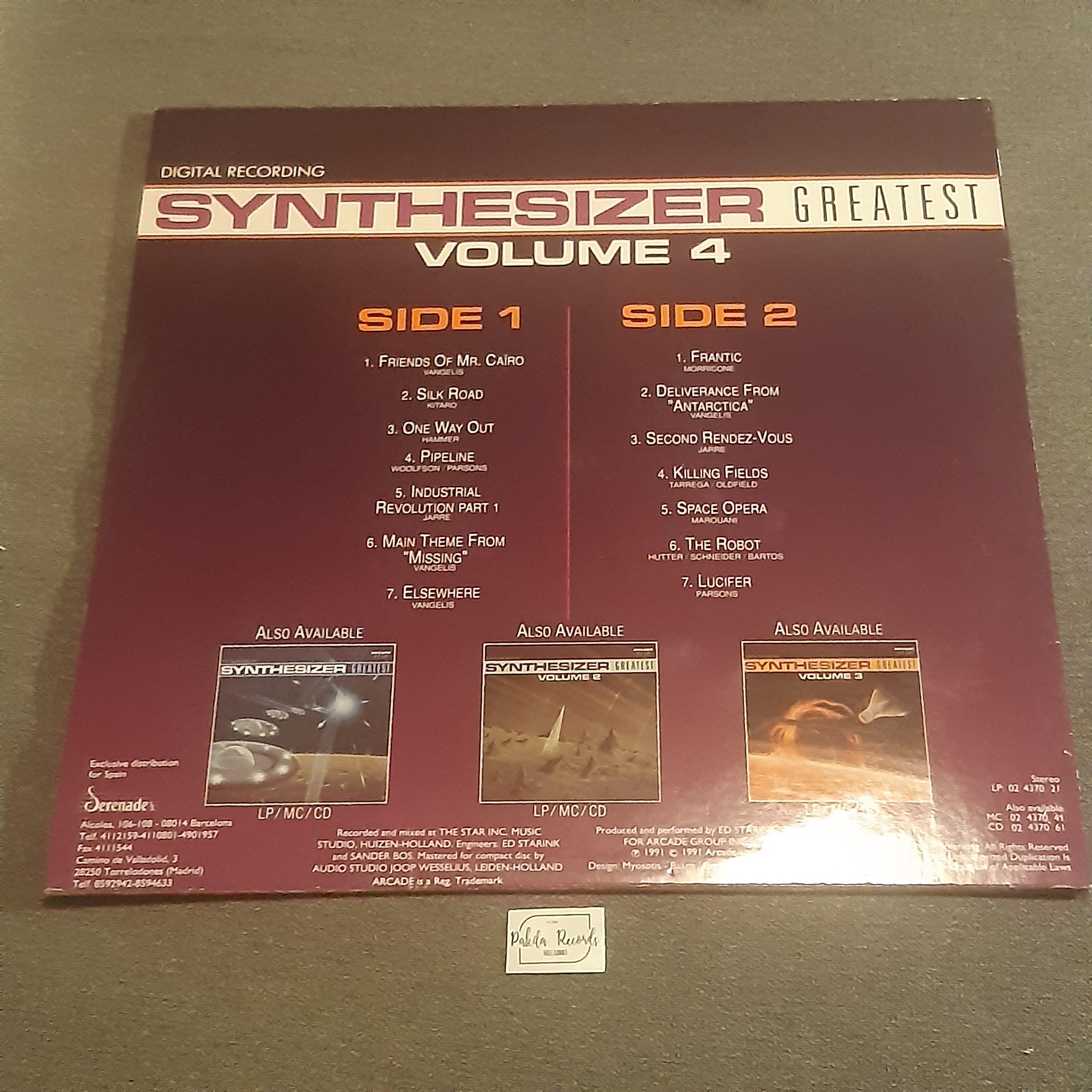 Synthesizer Greatest Volume 4 - LP (käytetty)