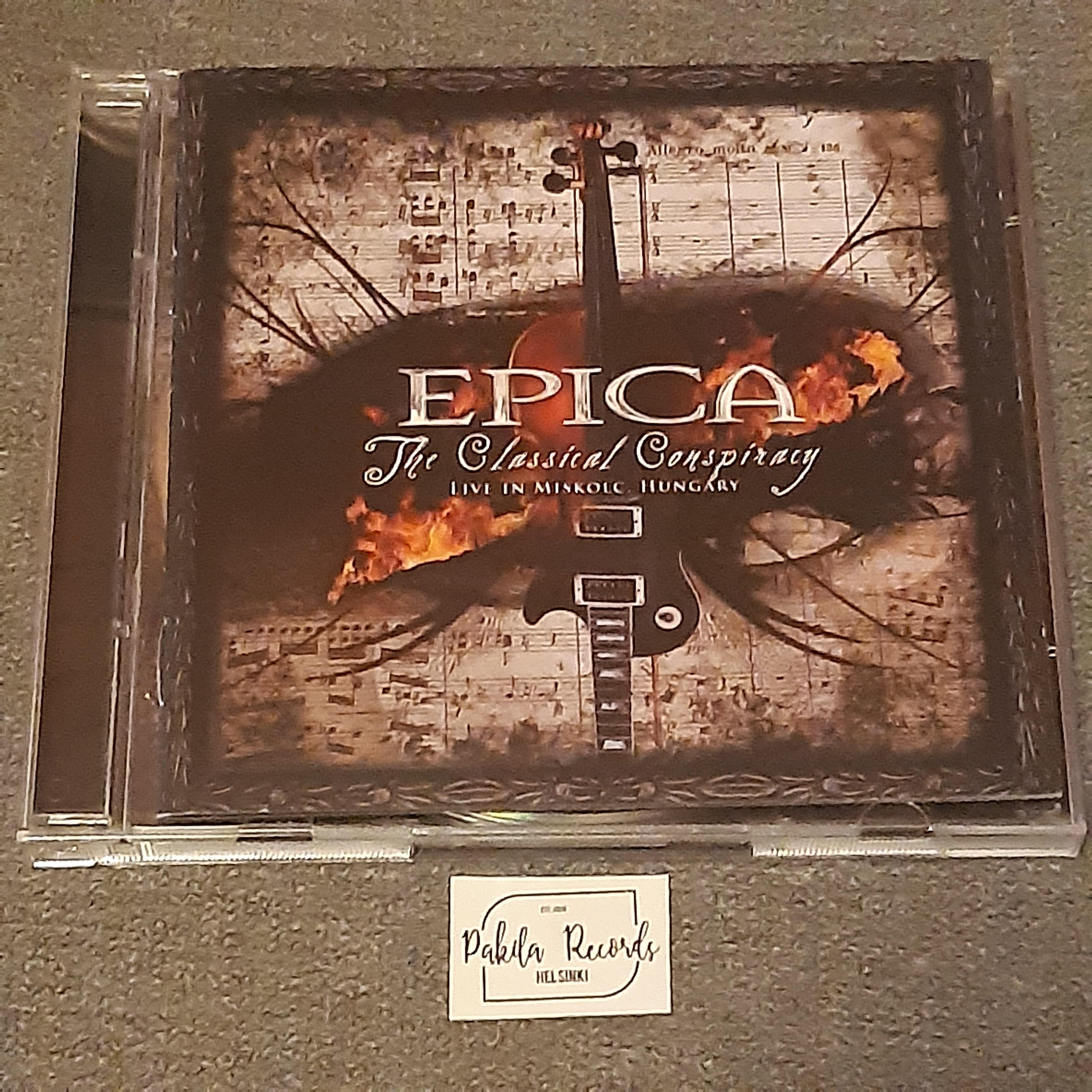 Epica - The Classical Conspiracy (Live In Miskolc, Hungary) - 2 CD (käytetty)
