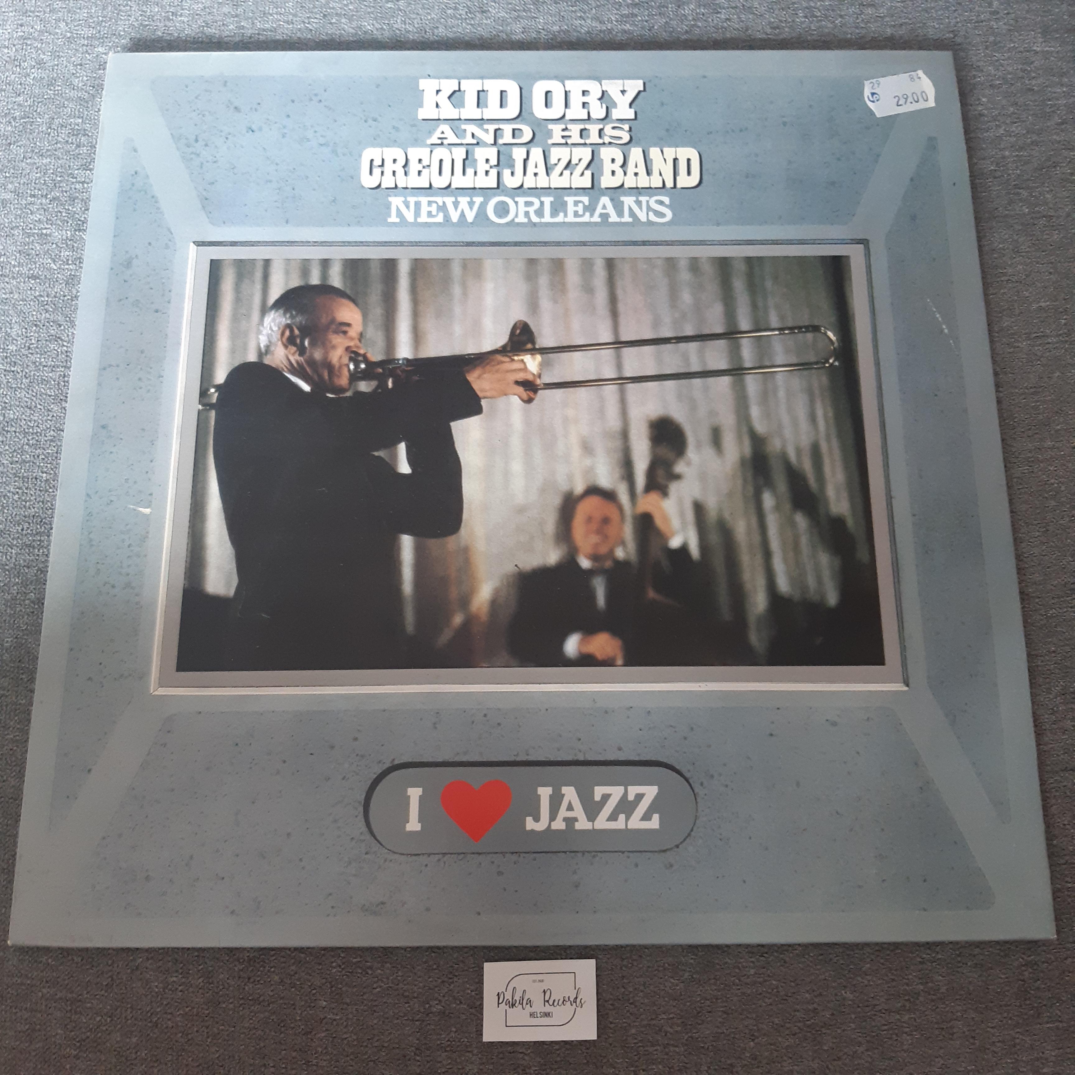 Kid Ory And His Creole Jazz Band - New Orleans - LP (käytetty)
