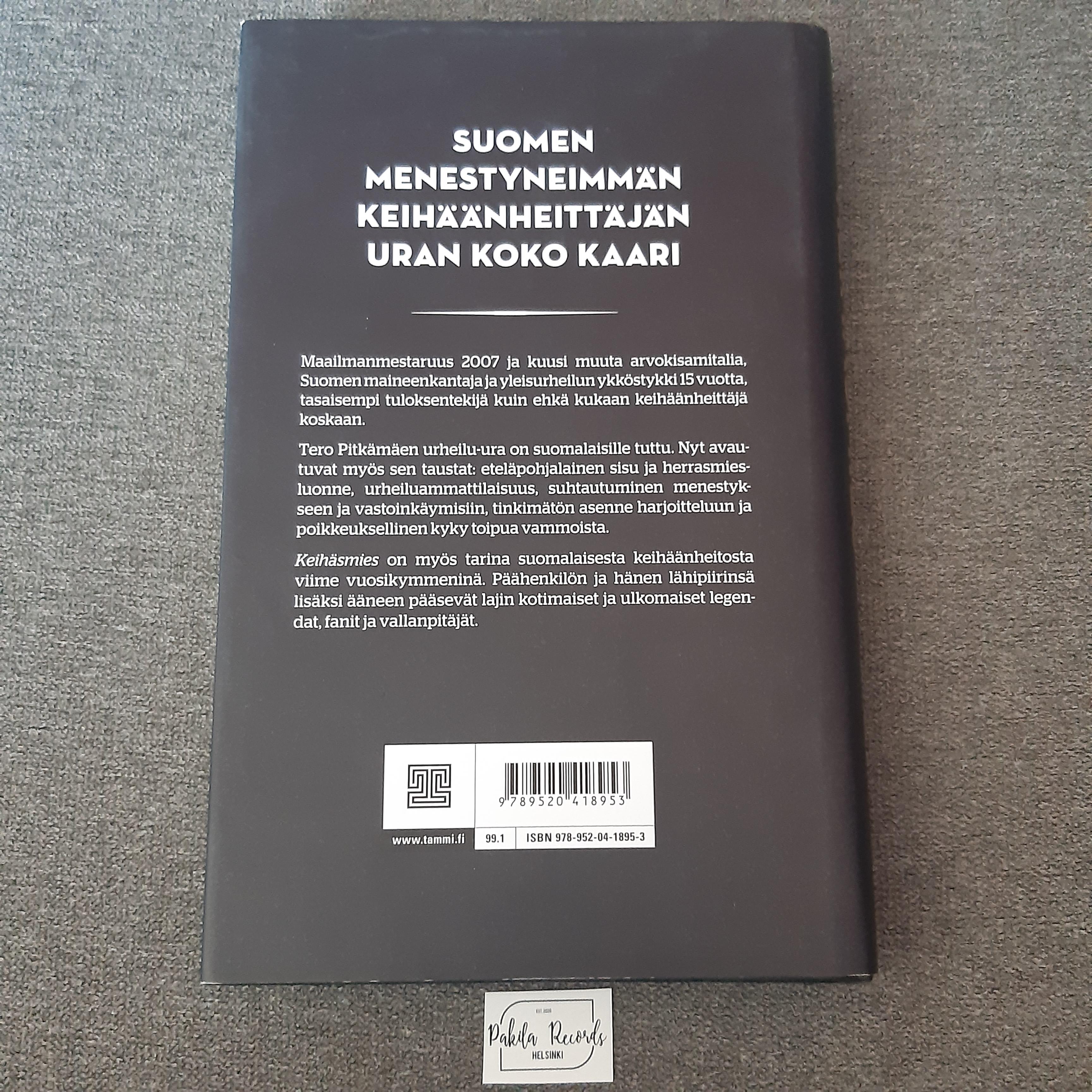 Keihäsmies, Tero Pitkämäen elämä - Keijo Leppänen - Kirja (käytetty)