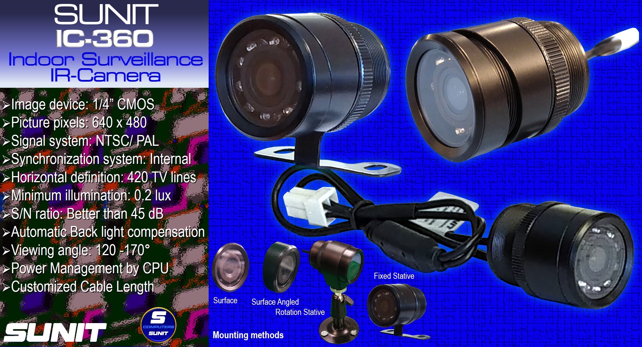 Surveillance Camera, Video Camera, ANPR Camera, LPR Camera