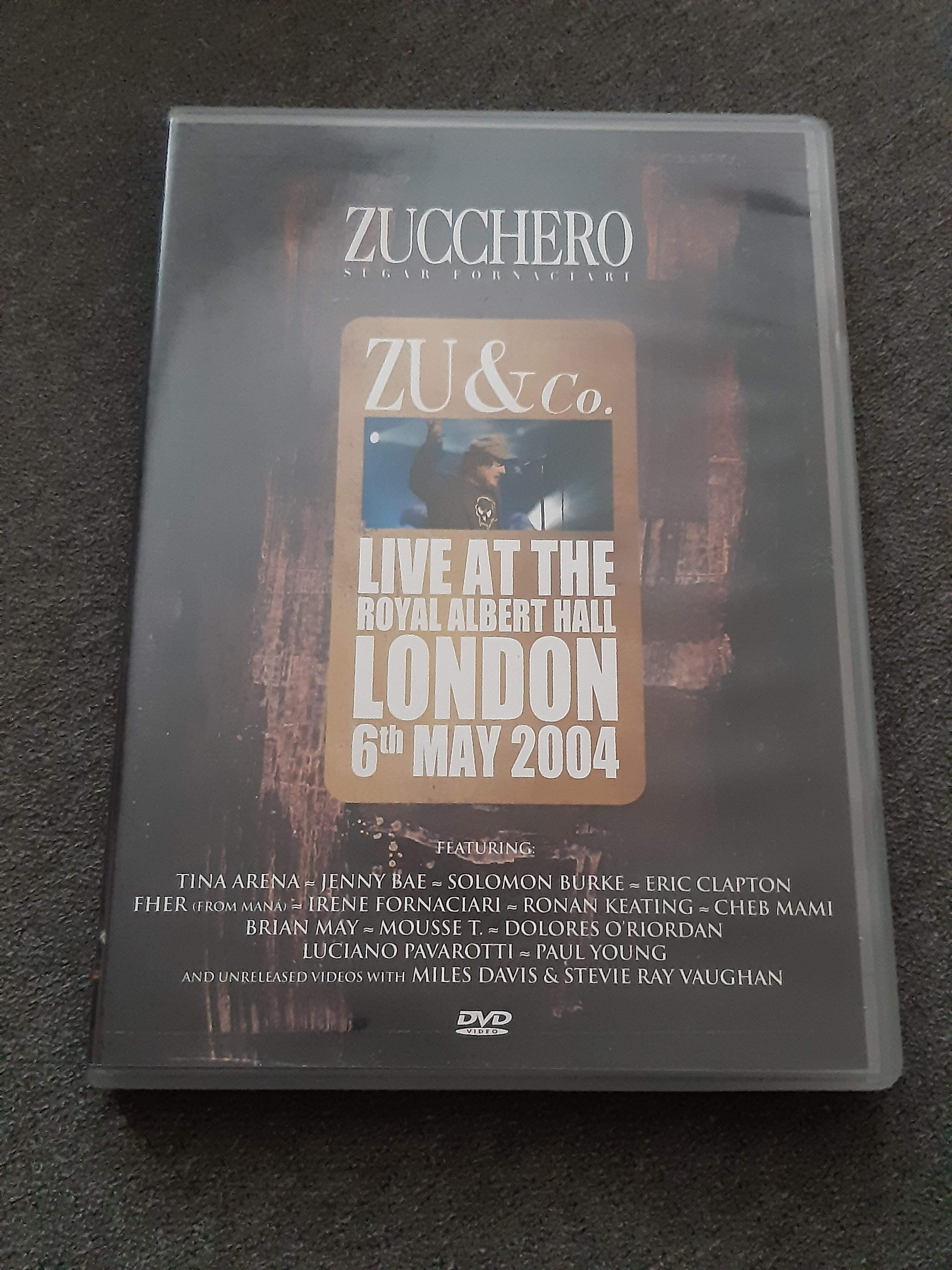 Zucchero - Zu & Co. Live At The Royal Albert Hall London 6th May 2004 - DVD (käytetty)