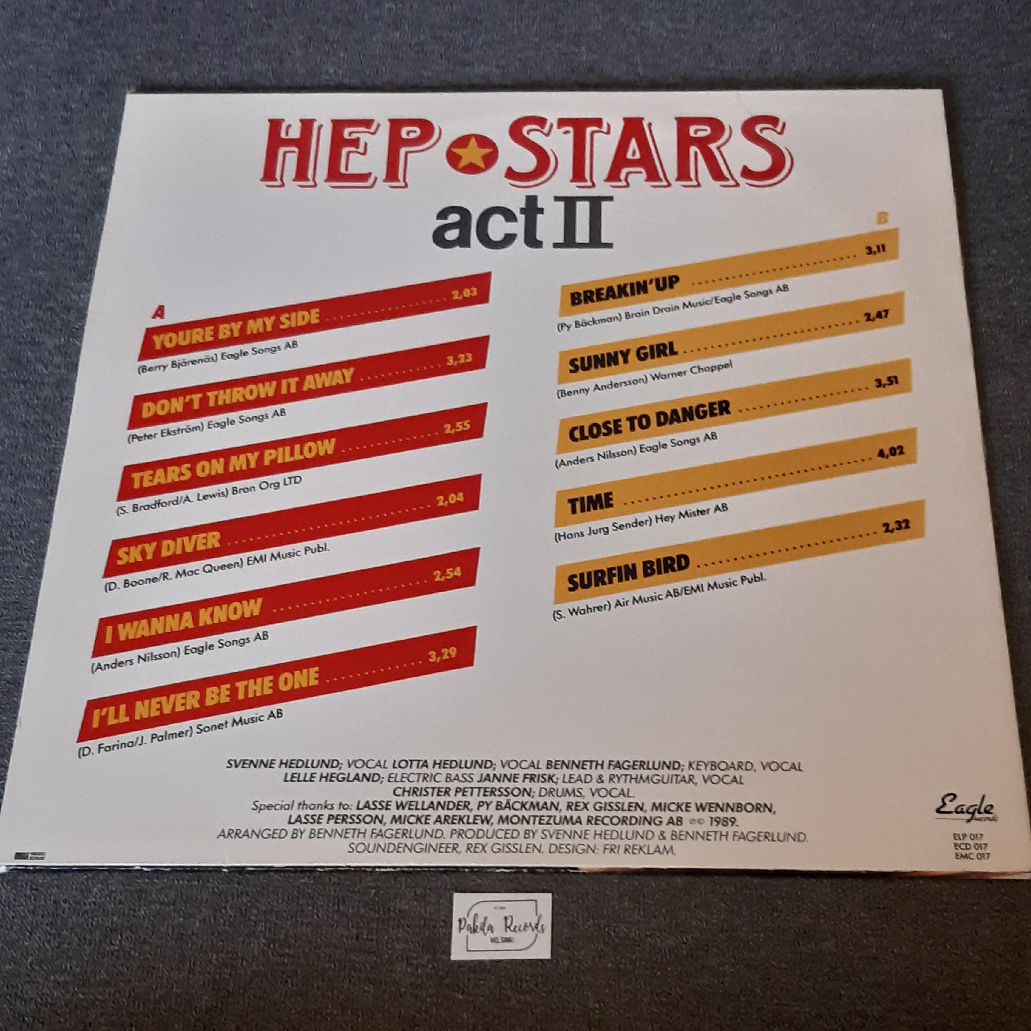 Hep Stars - Act II - LP (käytetty)