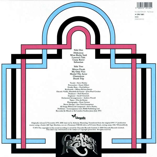 Cockney Rebel - The Human Menagerie - LP (uusi)