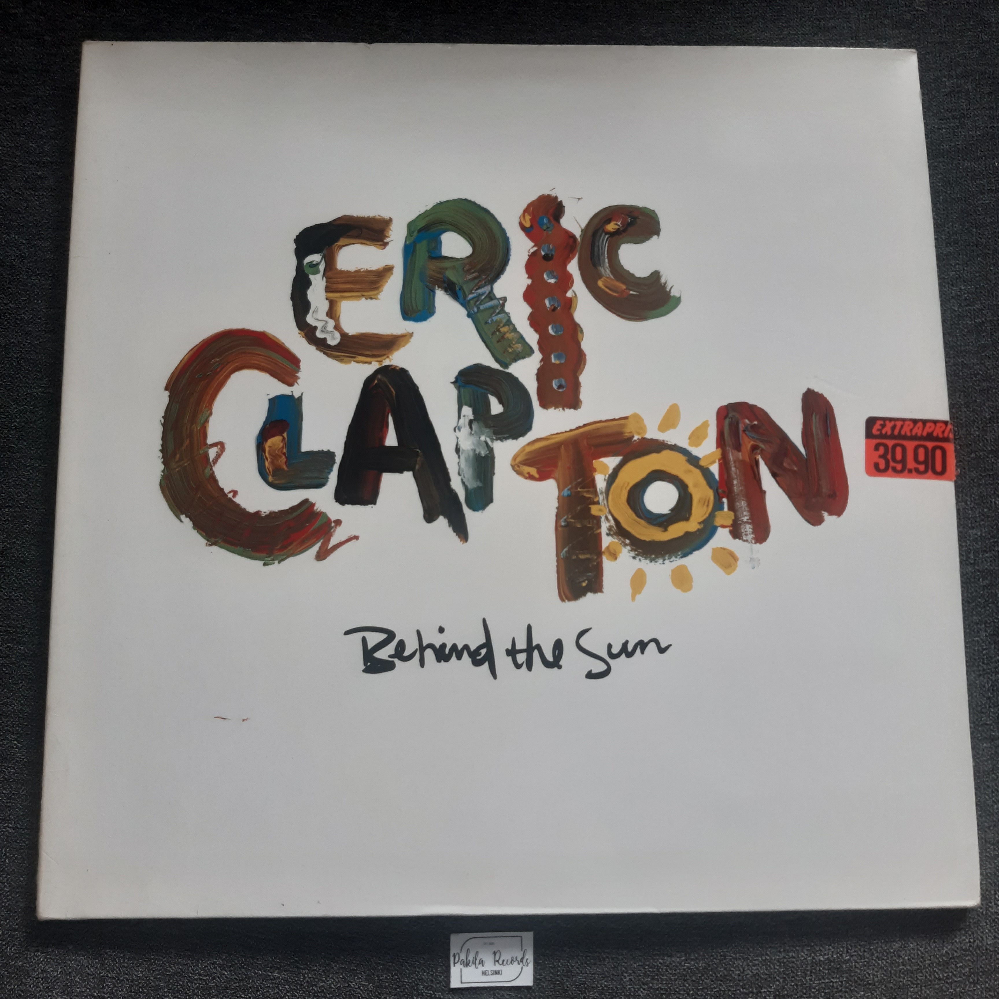 Eric Clapton - Behind The Sun - LP (käytetty)