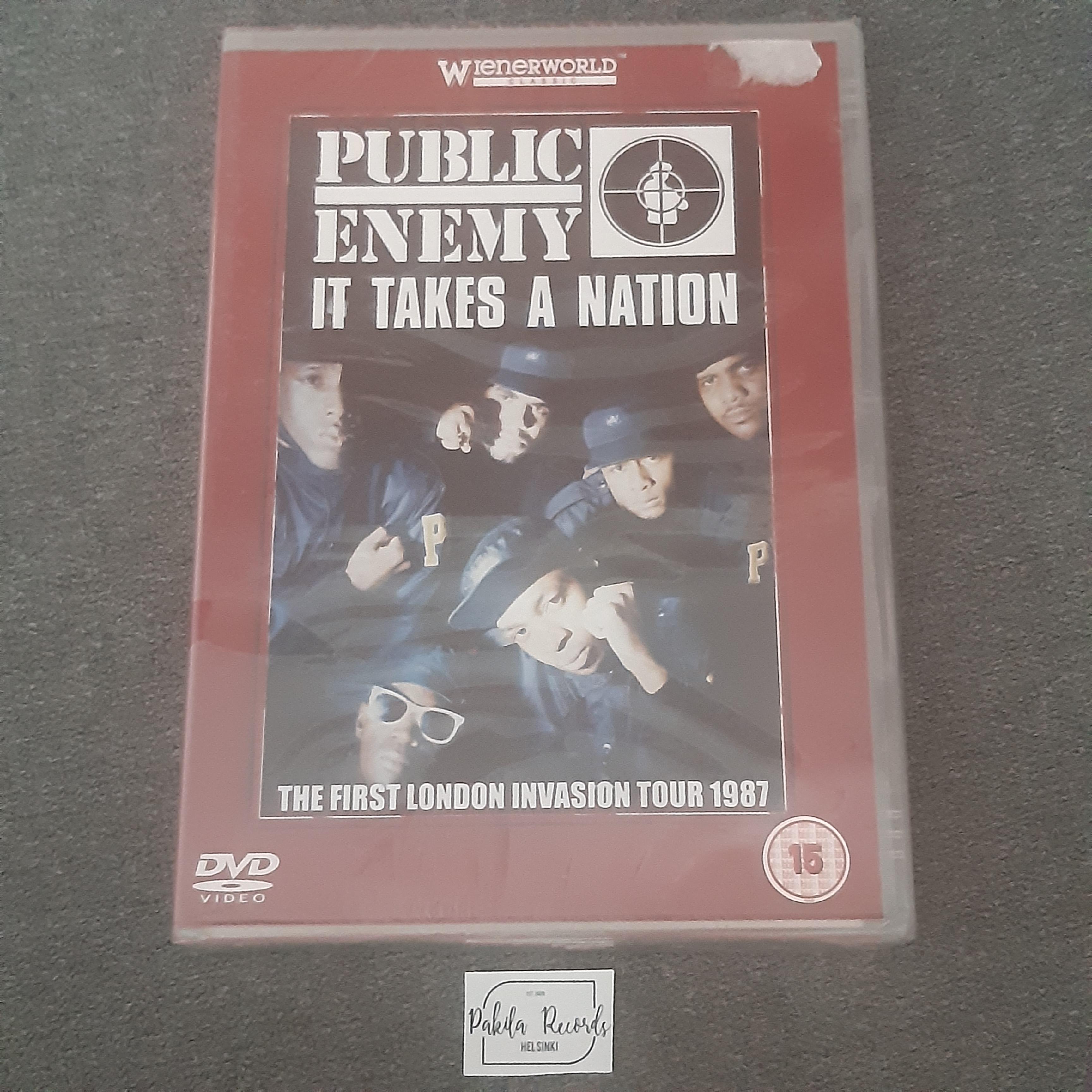 Public Enemy - It Takes A Nation - DVD (käytetty)