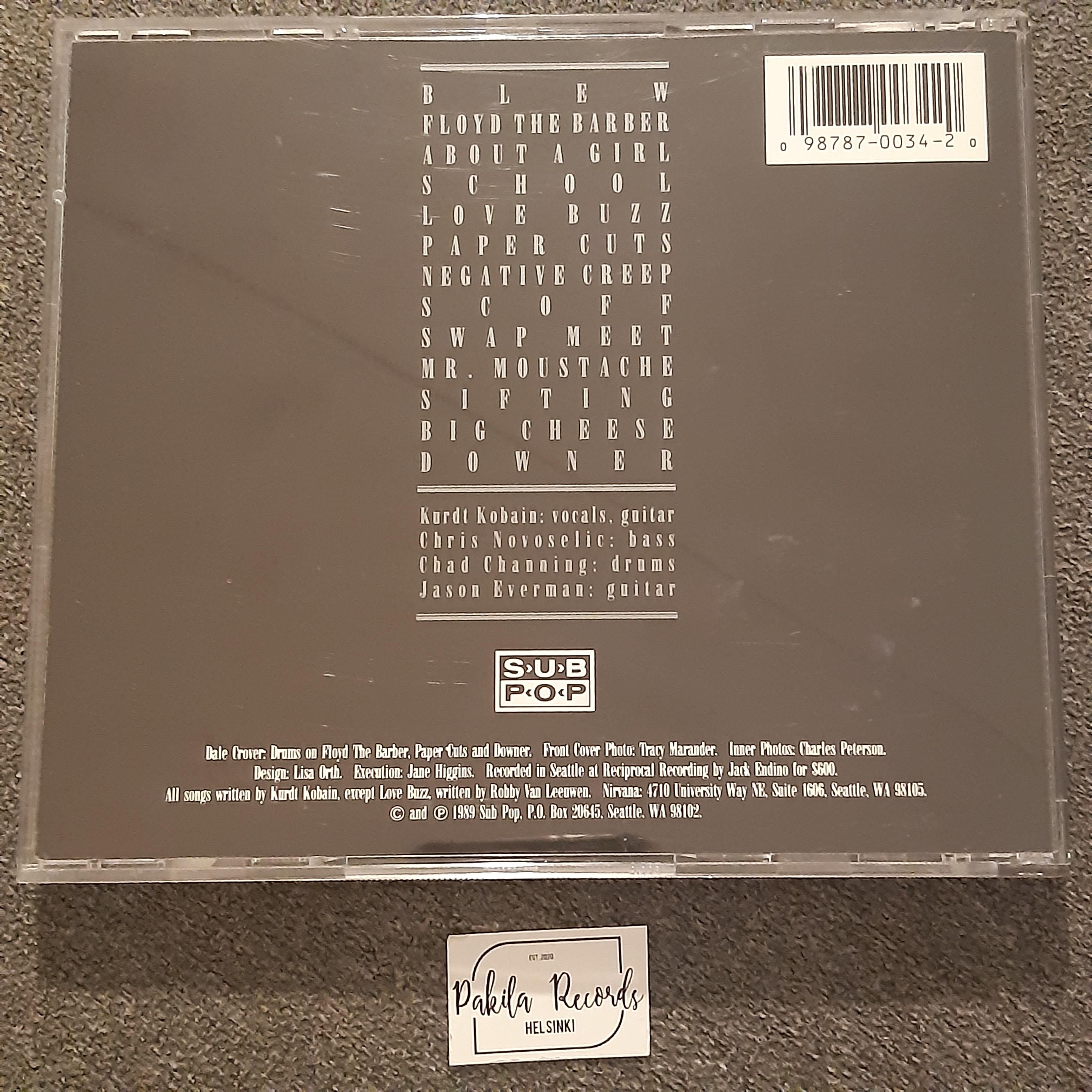 Nirvana - Bleach - CD (käytetty)