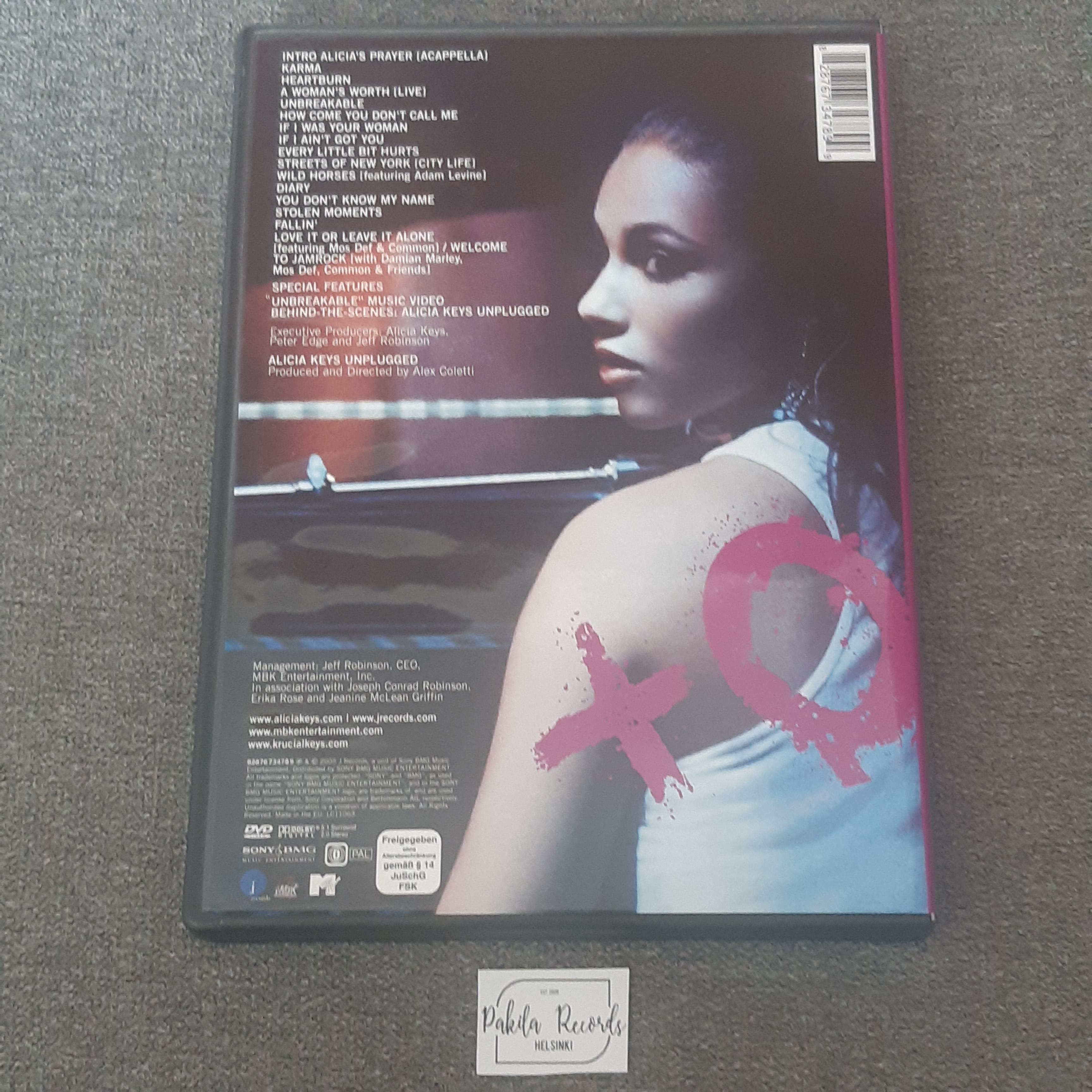 Alicia Keys - Unplugged - DVD (käytetty)