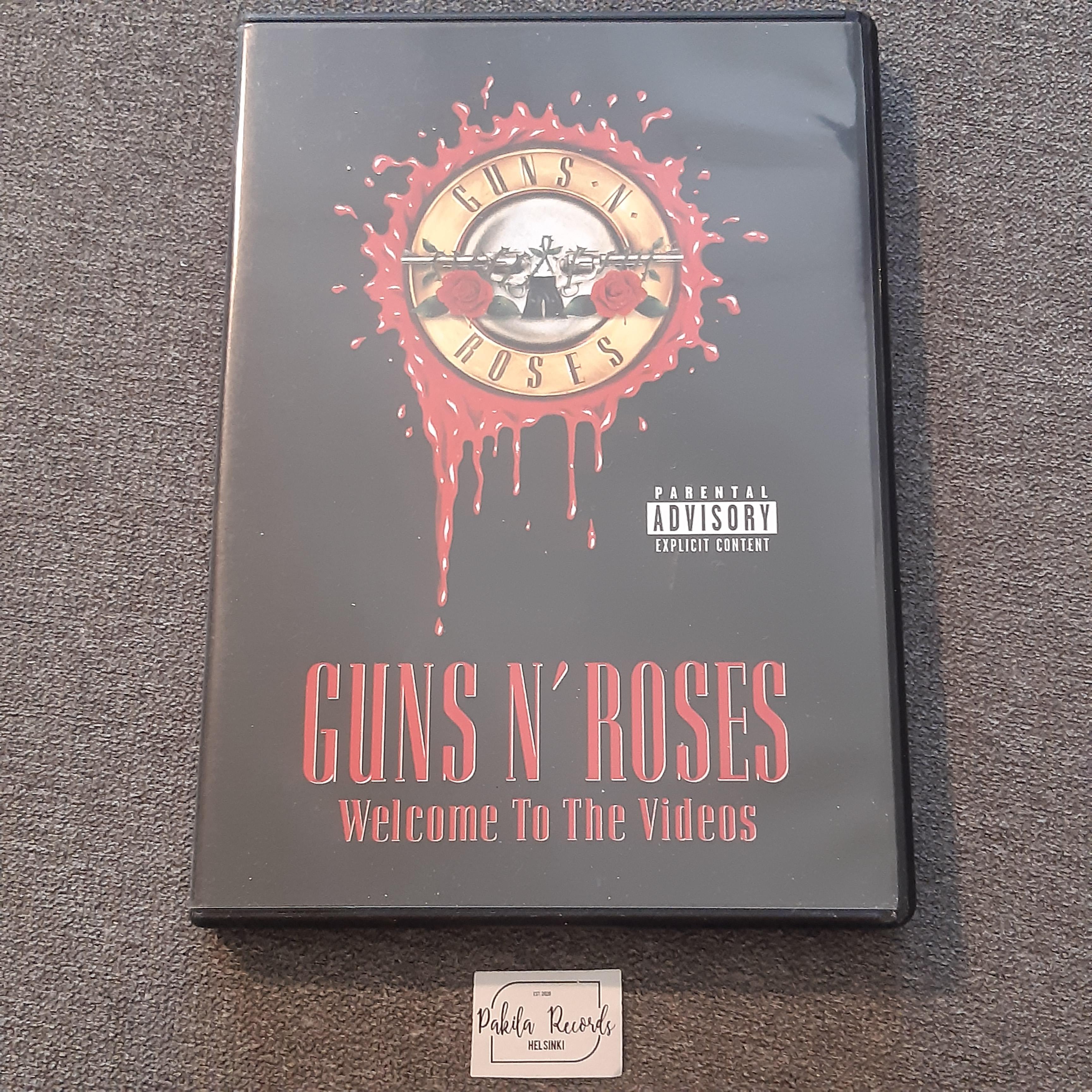 Guns N ' Roses - Welcome To The Videos - DVD (käytetty)
