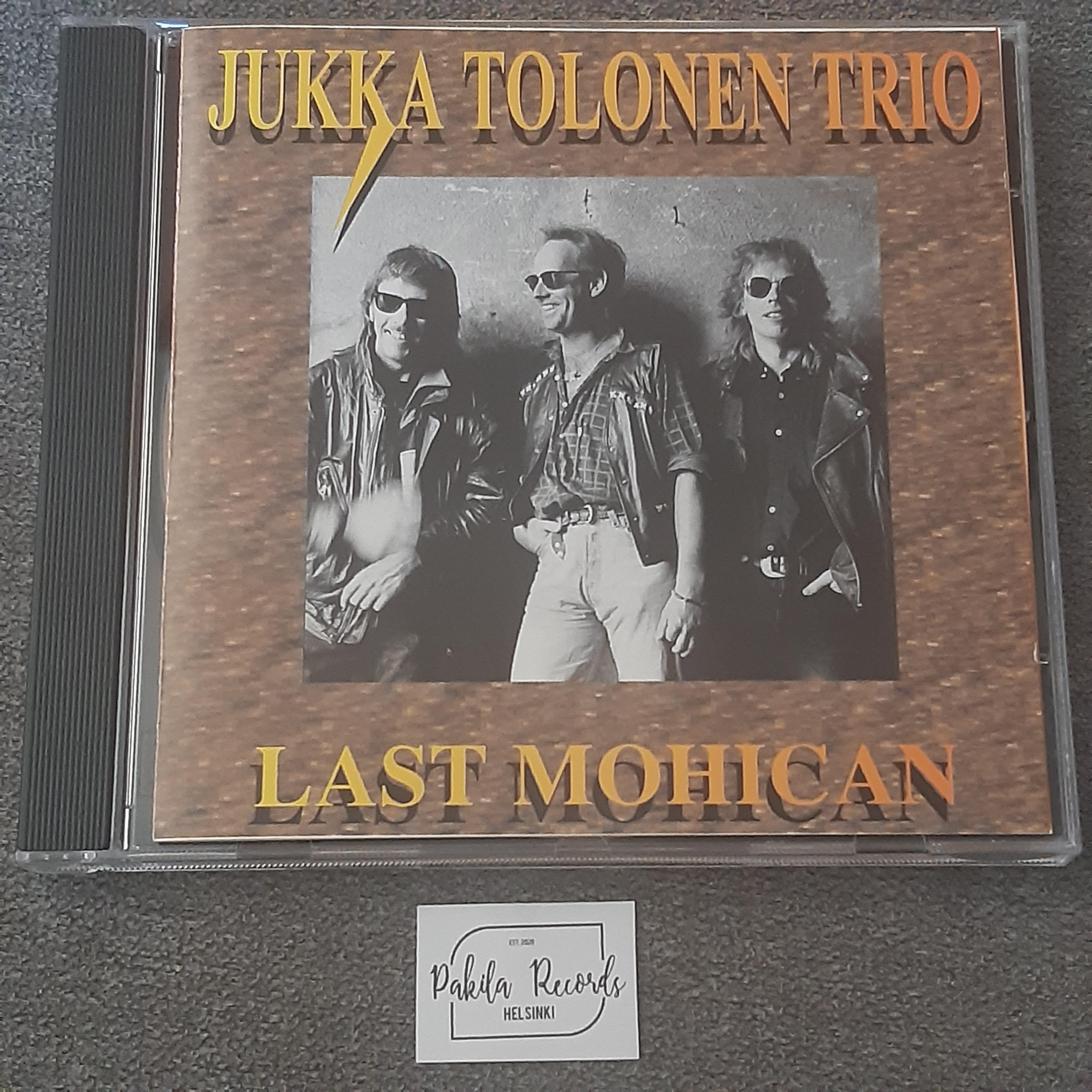 Jukka Tolonen Trio - The Last Mohican - CD (käytetty)