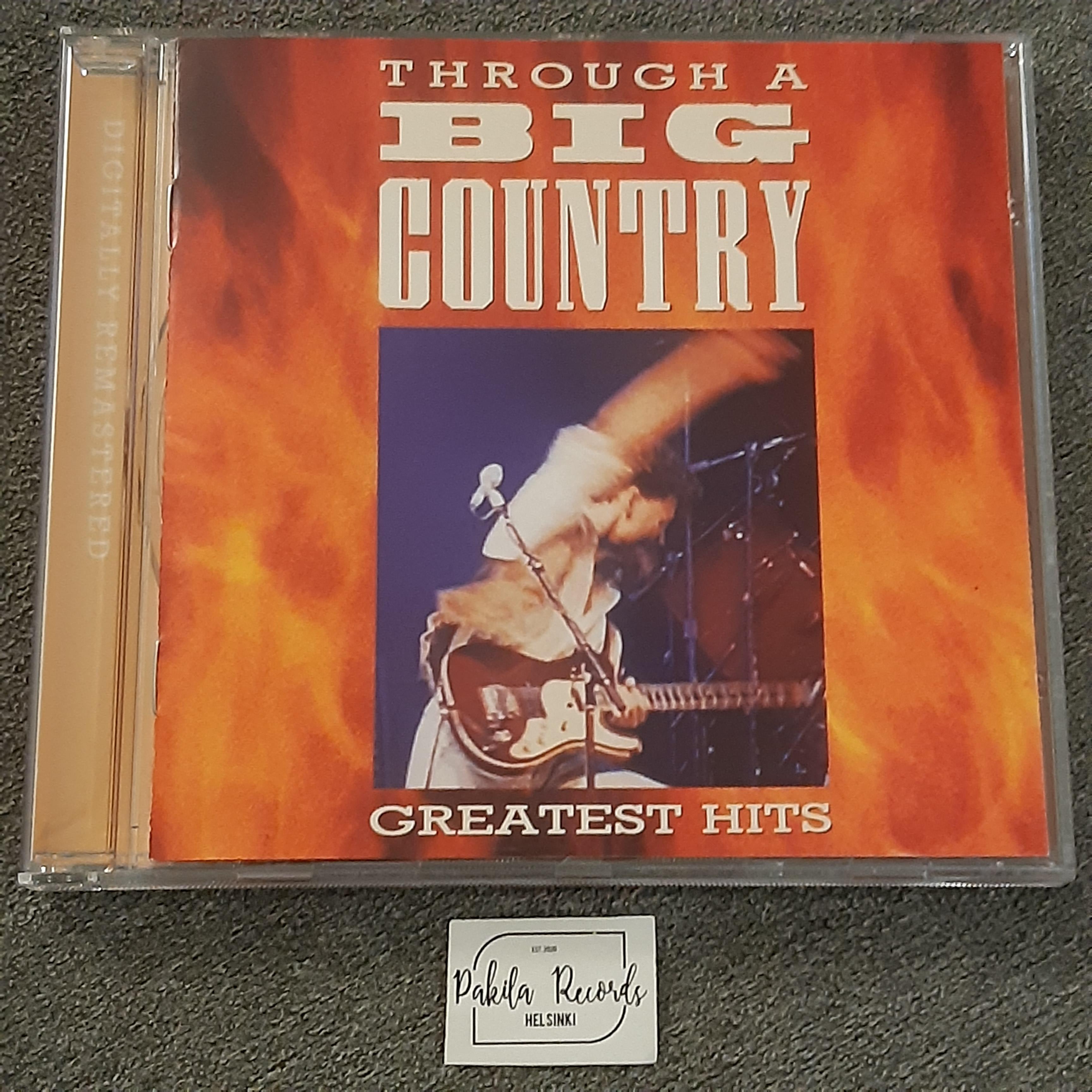 Big Country - Through A Big Country, Greatest Hits - CD (käytetty)