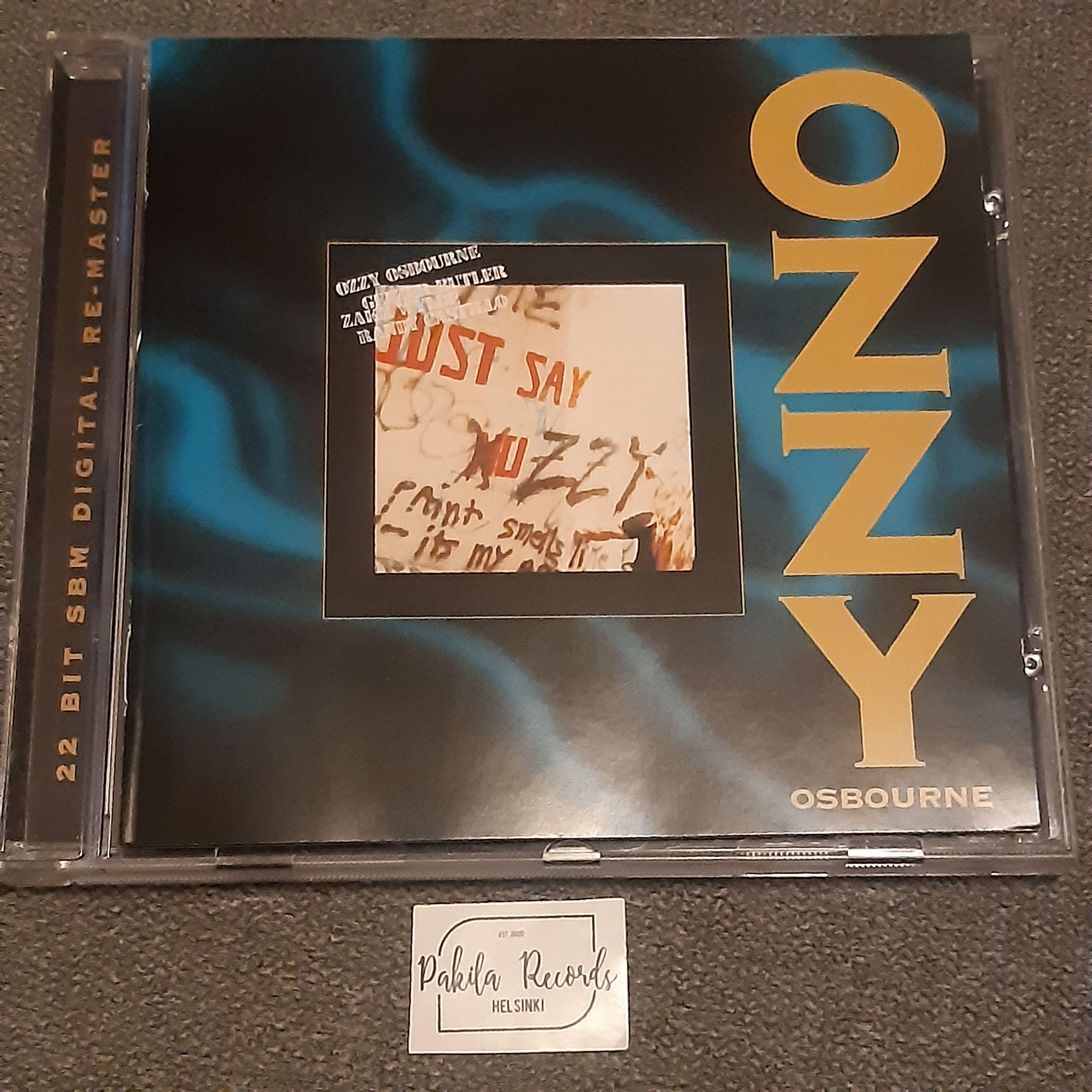 Ozzy Osbourne - Just Say Ozzy - CD (käytetty)