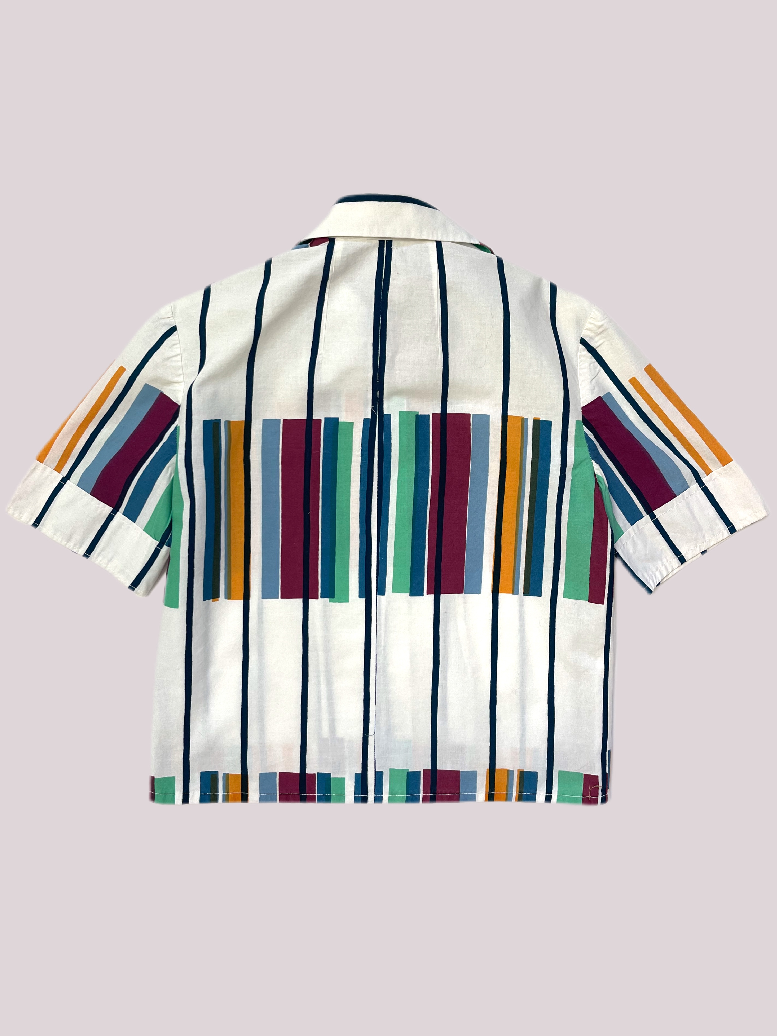 70's Marimekon kankaasta tehty paita (S)